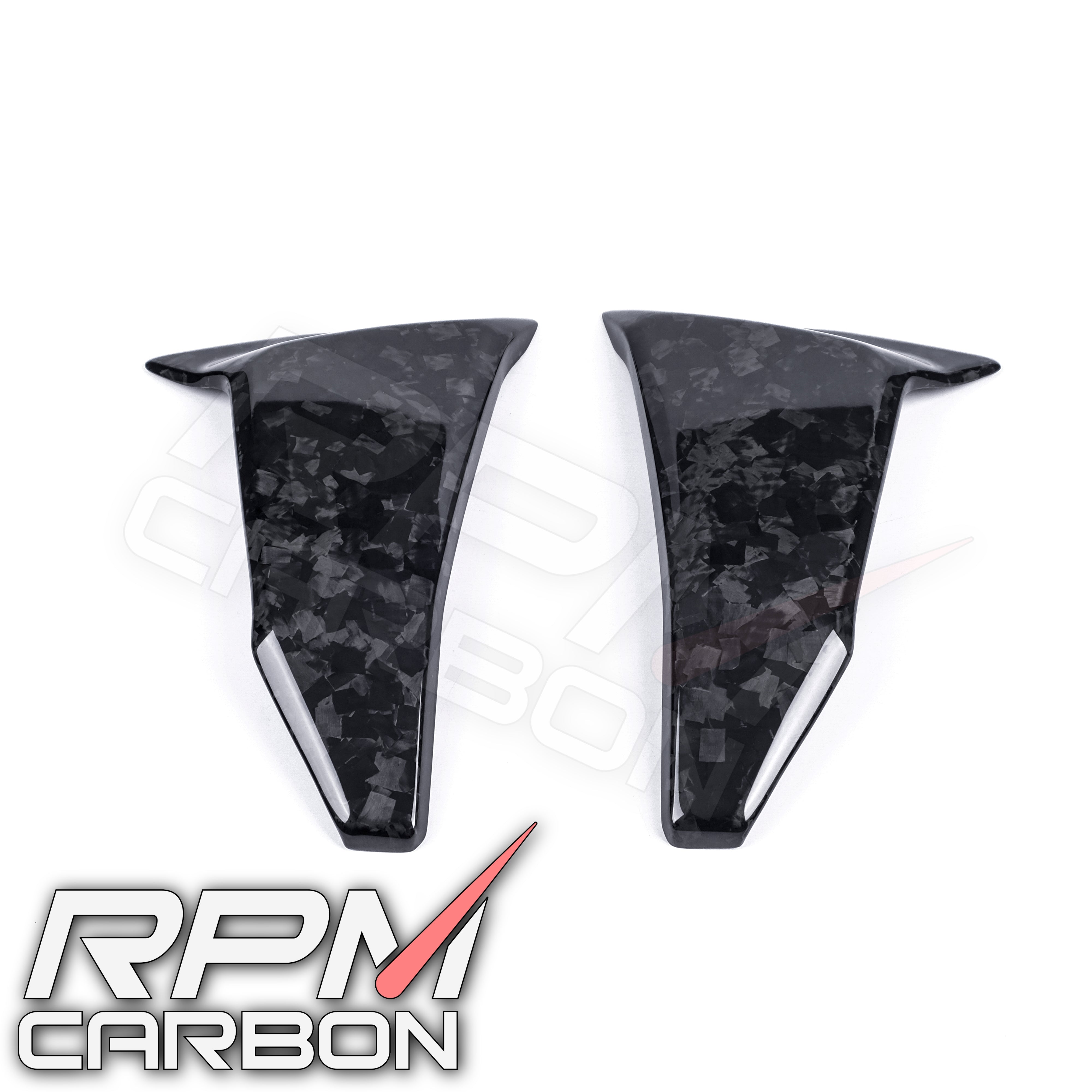 Ducati Hypermotard 950 Carbon Fiber Radiator Covers