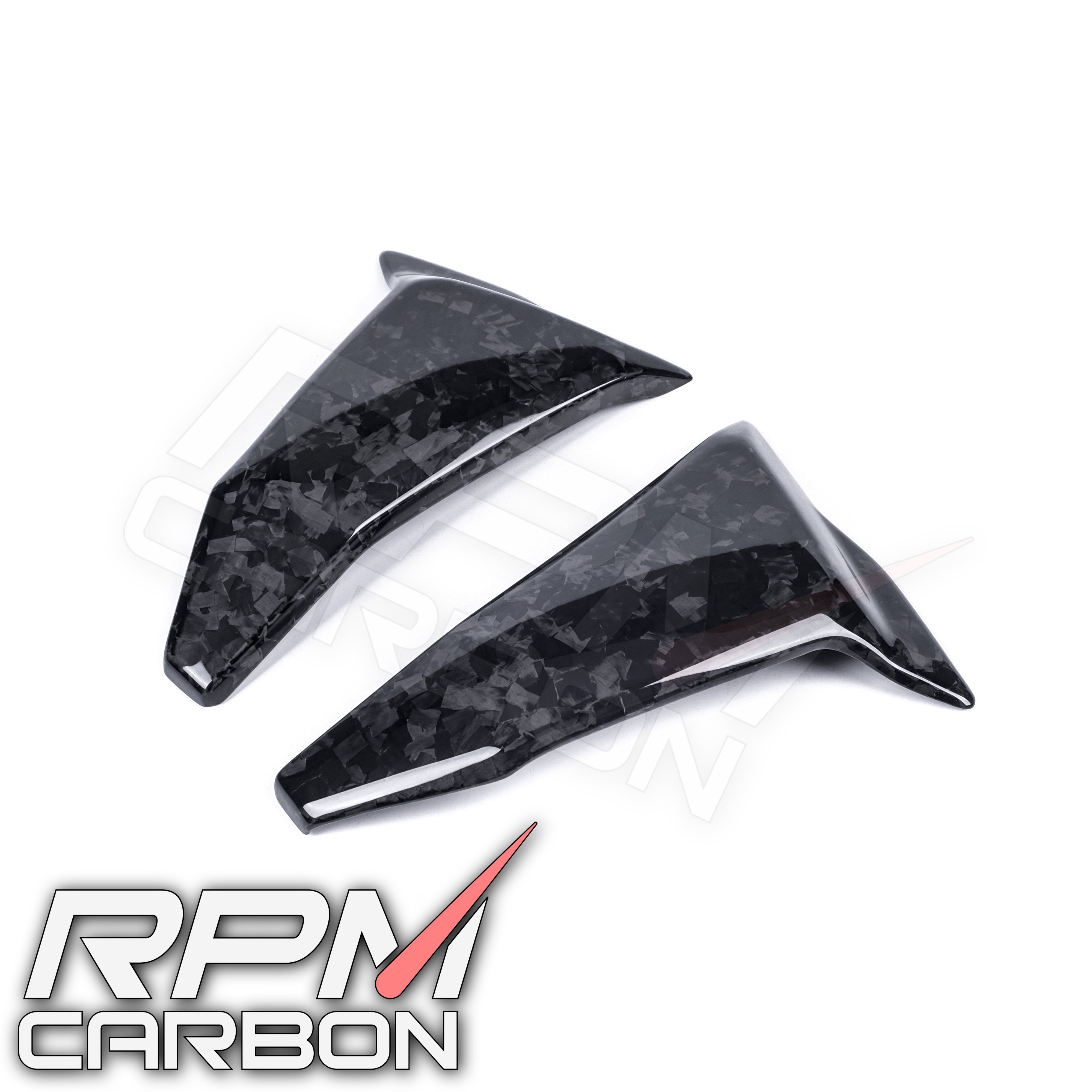 Ducati Hypermotard 950 Carbon Fiber Radiator Covers