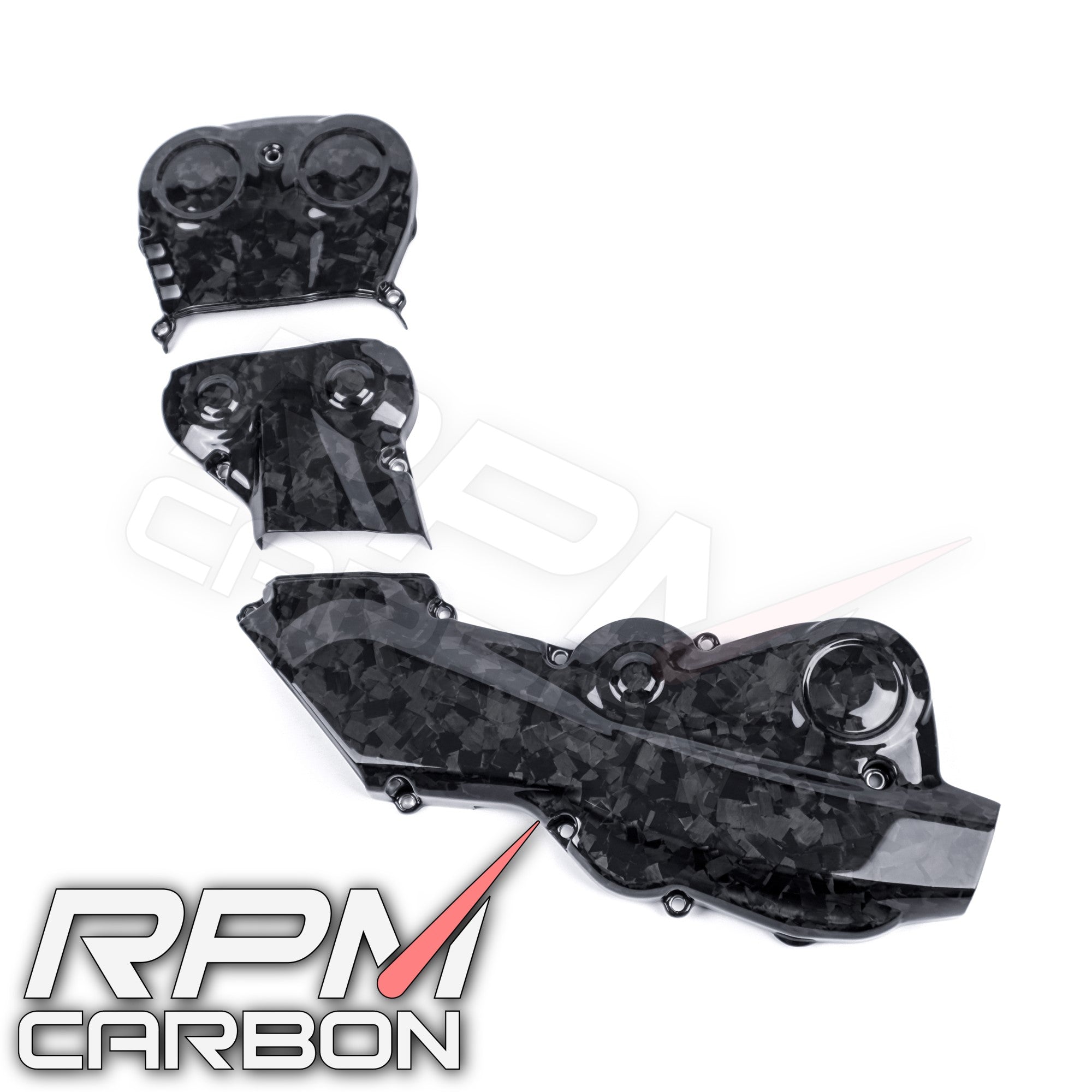Ducati Hypermotard 950 Carbon Fiber Cambelt Covers