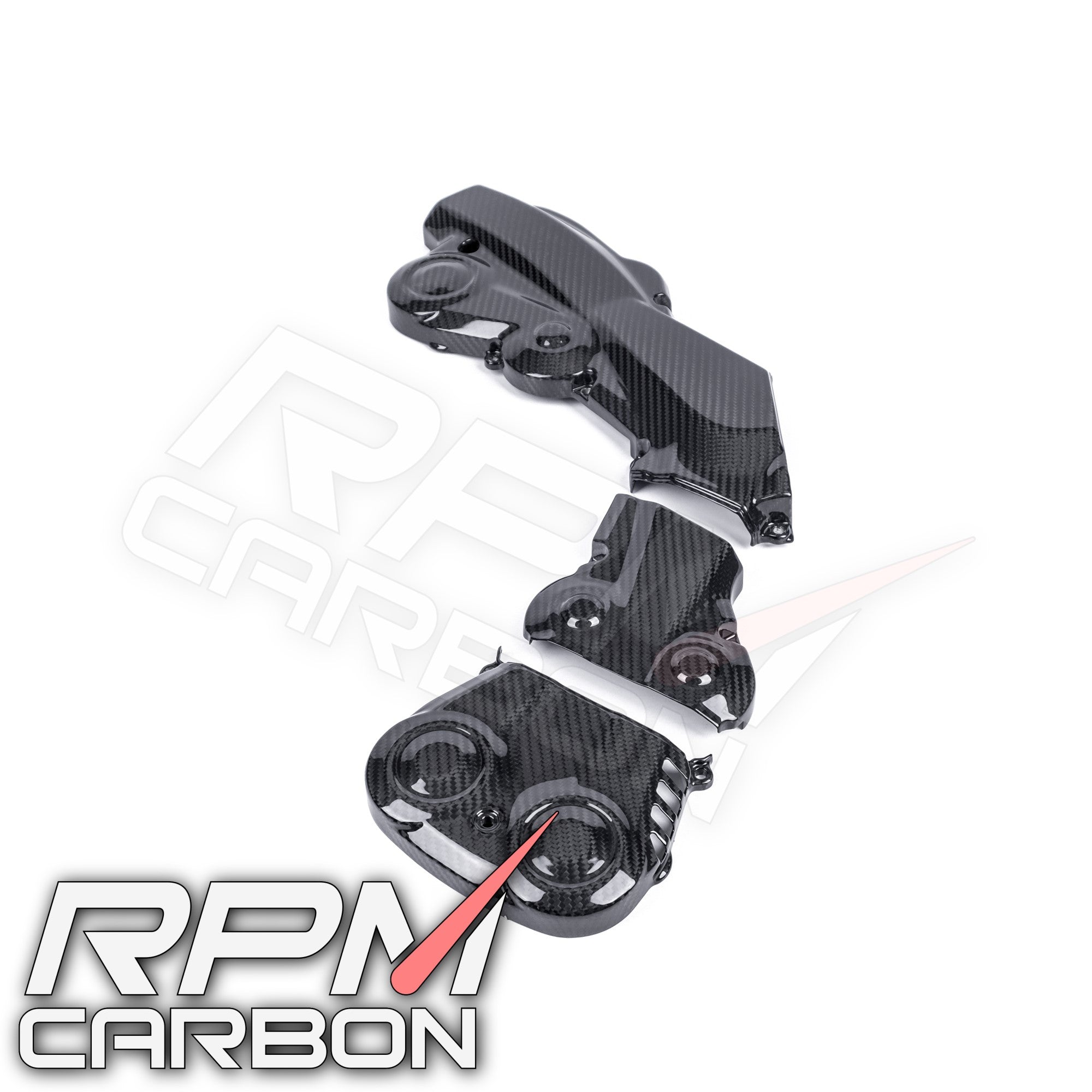 Ducati Hypermotard 950 Carbon Fiber Cambelt Covers