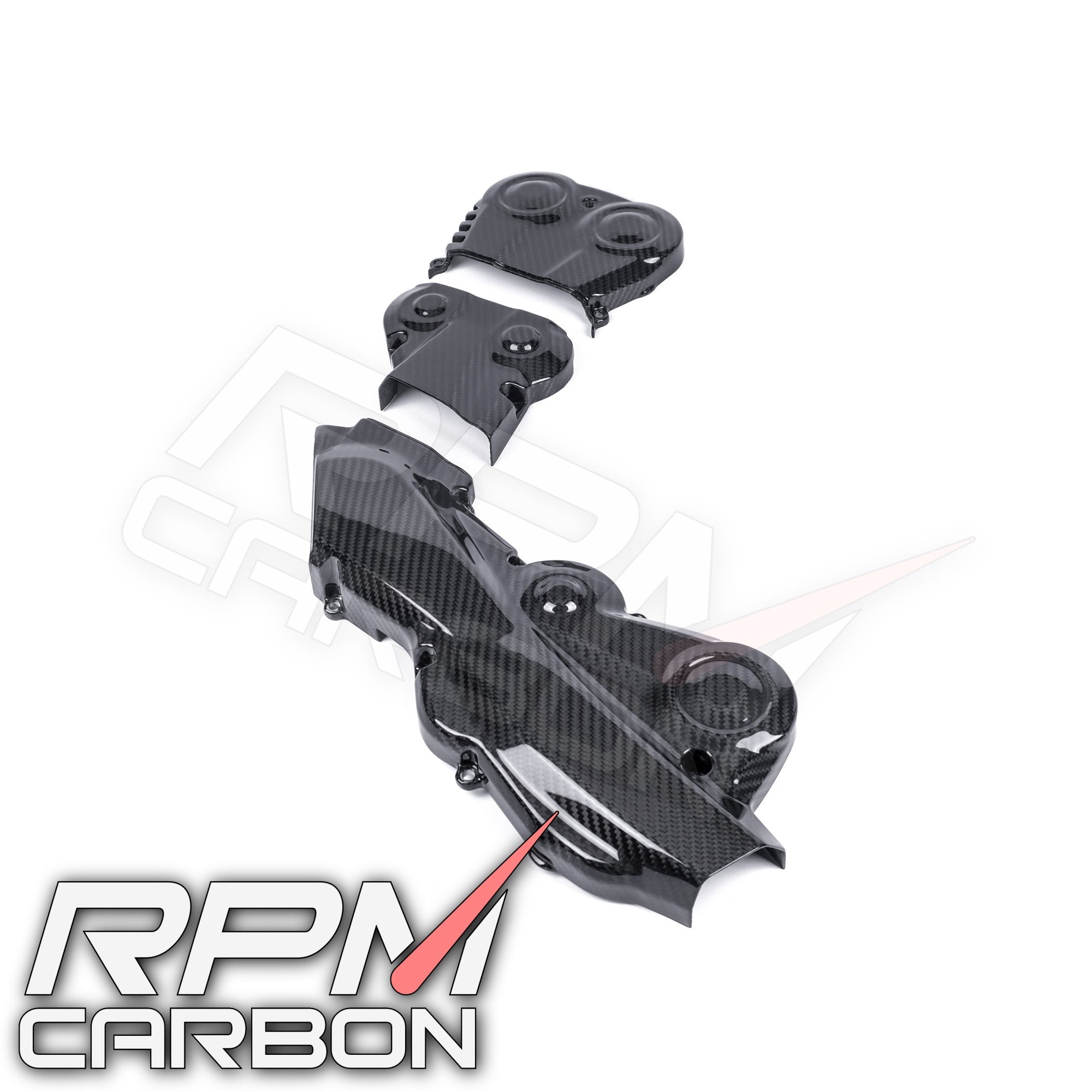 Ducati Hypermotard 950 Carbon Fiber Cambelt Covers