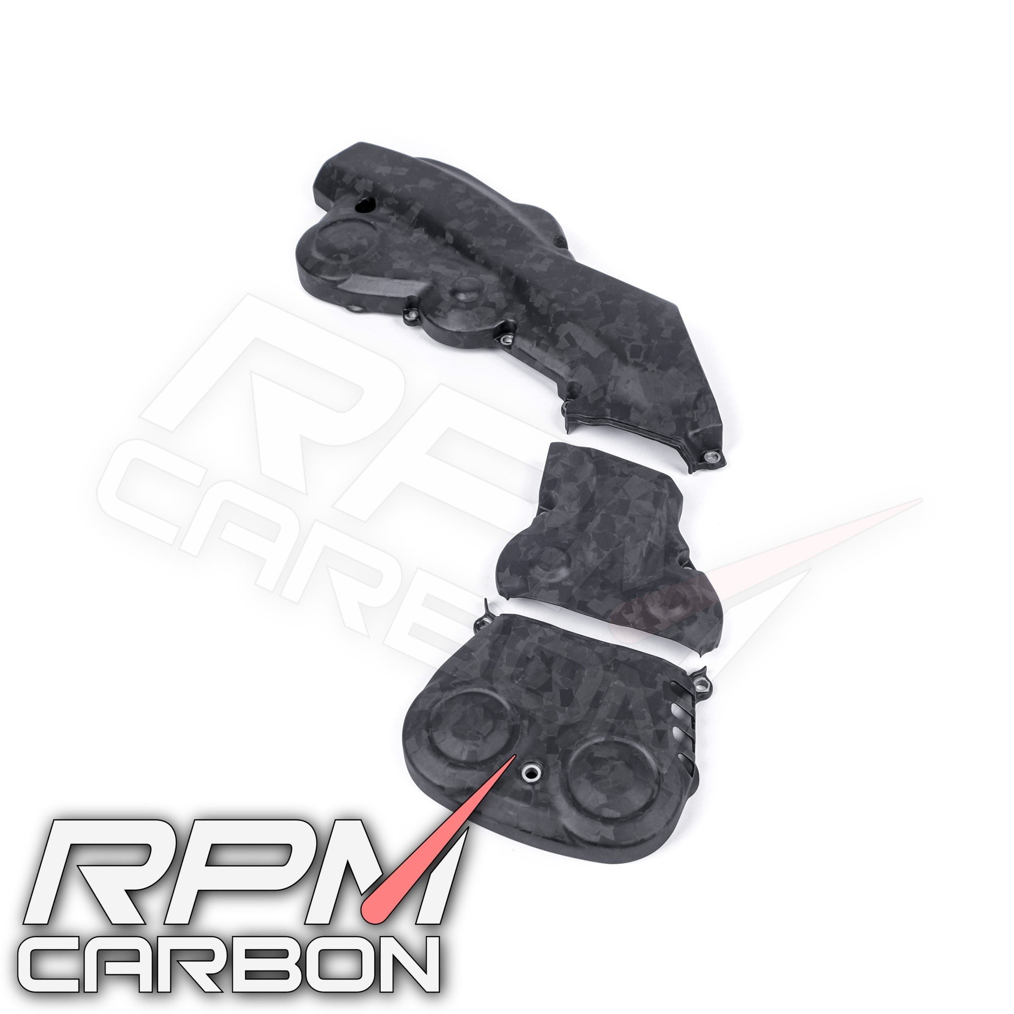 Ducati Hypermotard 950 Carbon Fiber Cambelt Covers