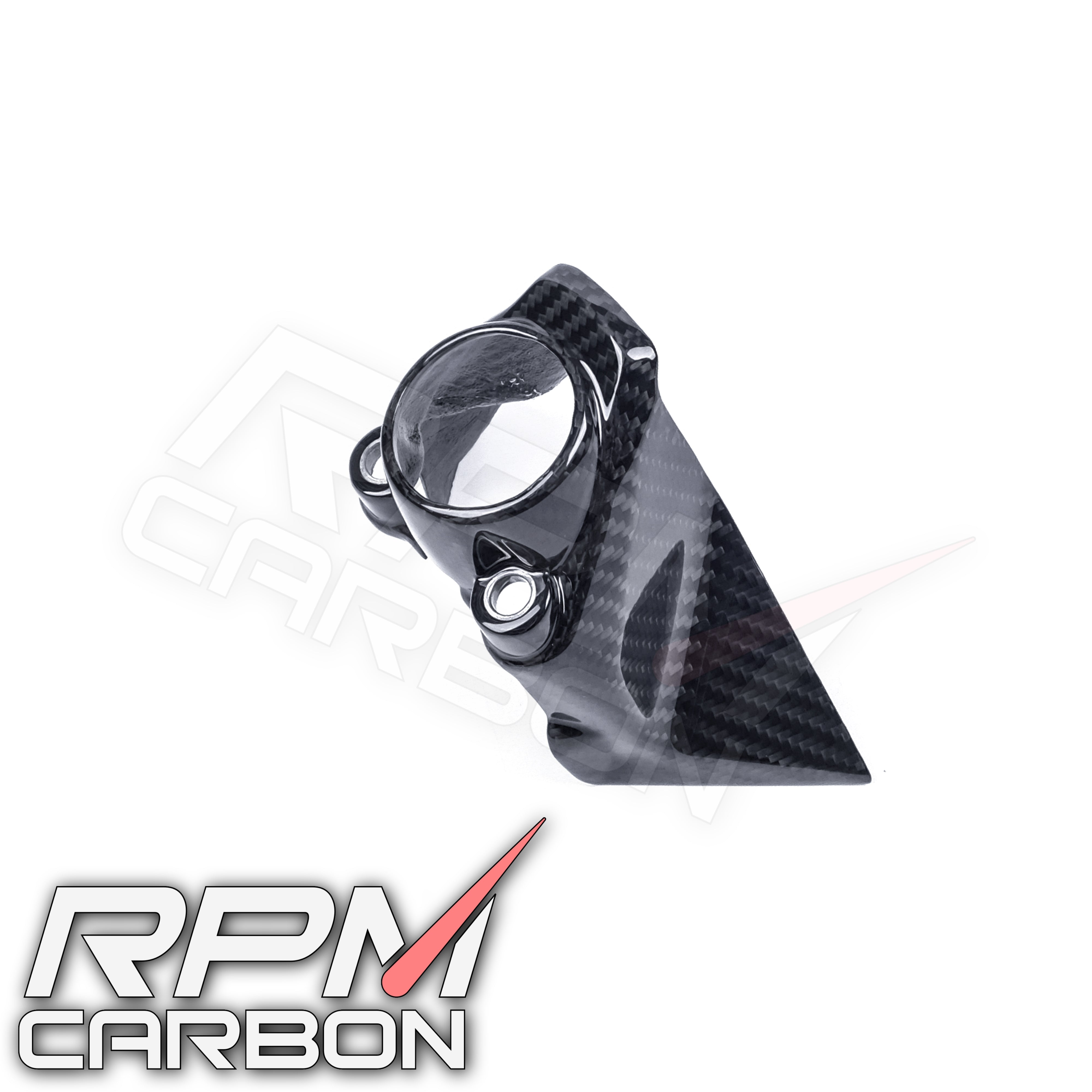 Ducati Hypermotard 950 Carbon Fiber Key Ignition Cover