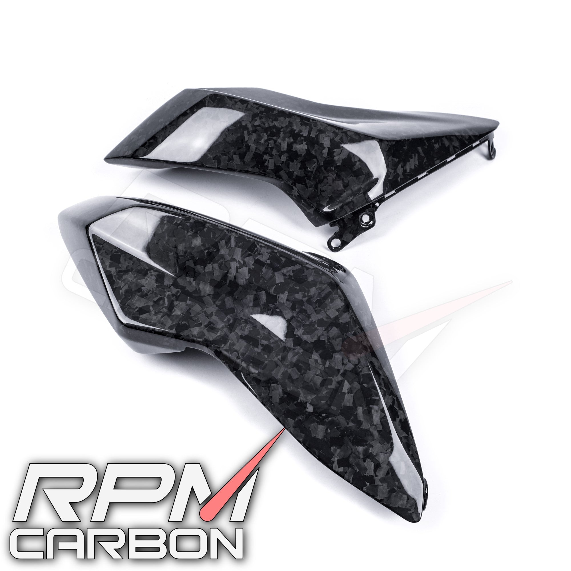 Ducati Hypermotard 950 Carbon Fiber Tank Side Panels