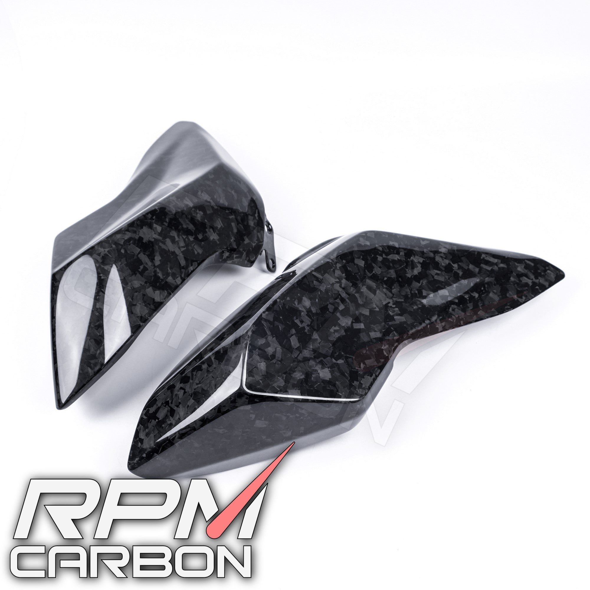 Ducati Hypermotard 950 Carbon Fiber Tank Side Panels