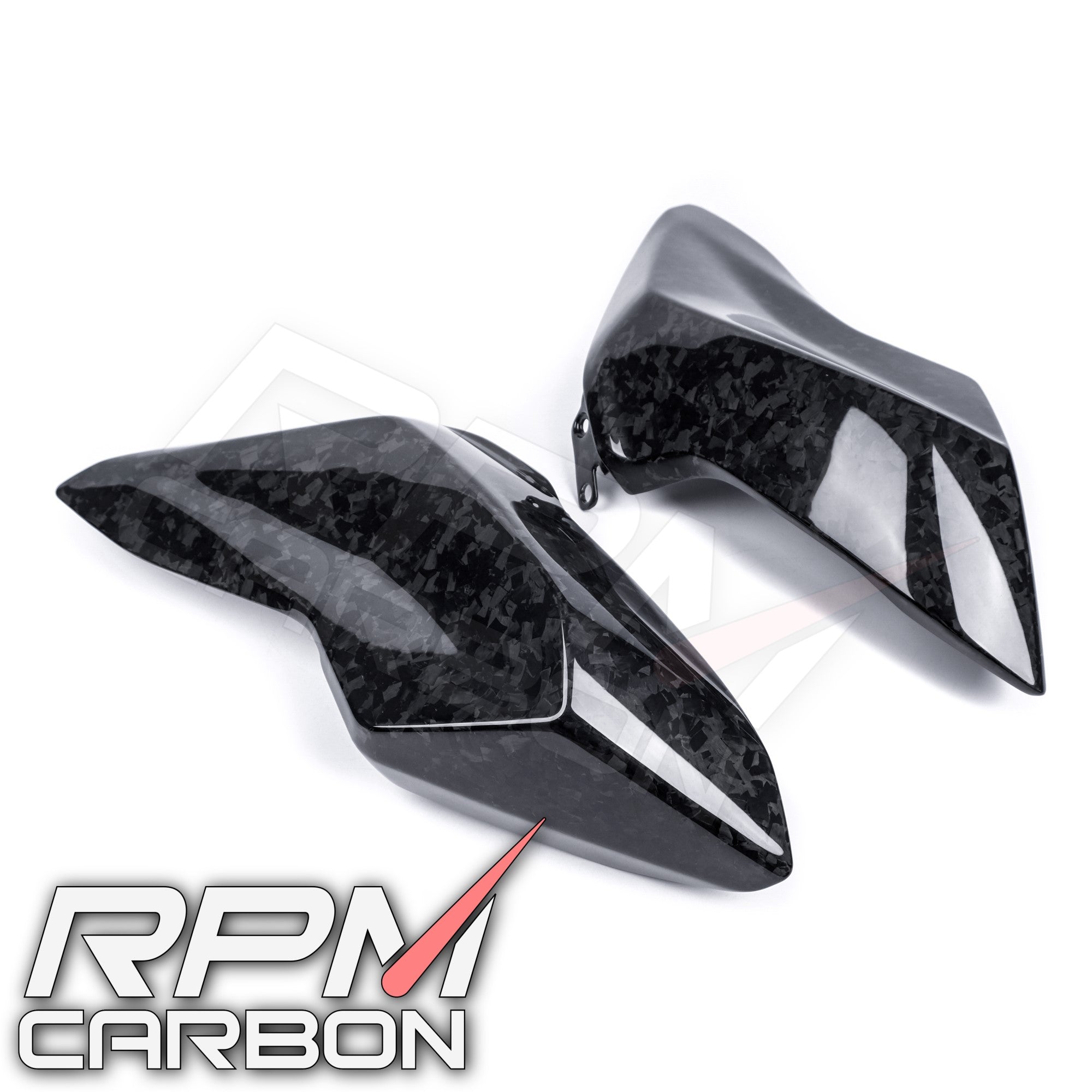 Ducati Hypermotard 950 Carbon Fiber Tank Side Panels