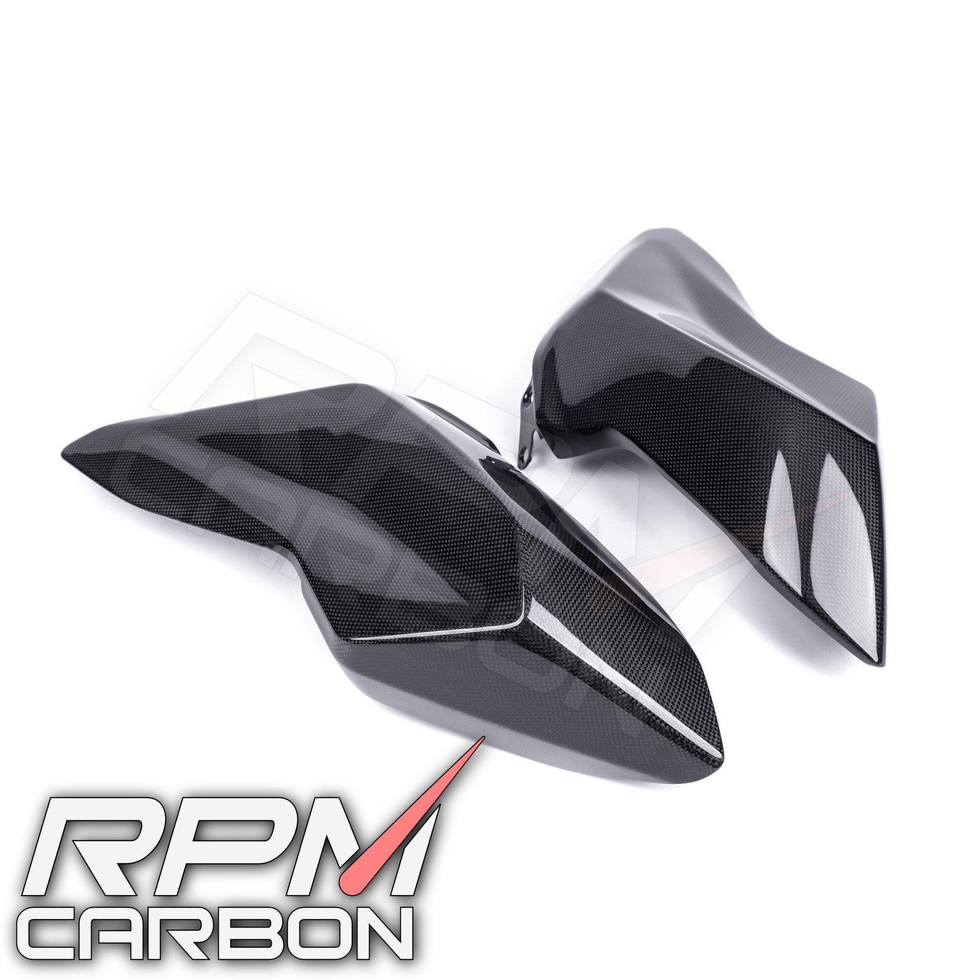Ducati Hypermotard 950 Carbon Fiber Tank Side Panels