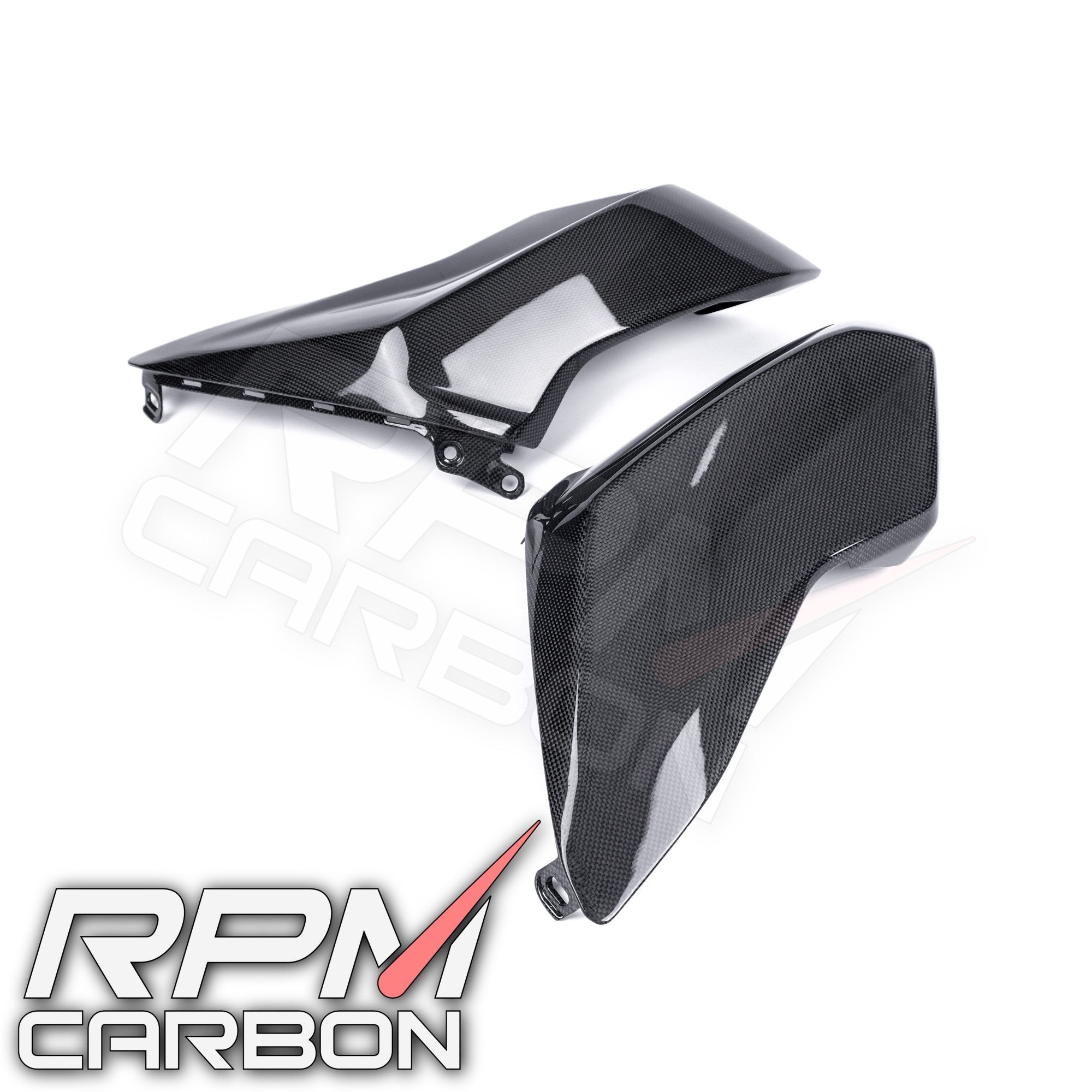Ducati Hypermotard 950 Carbon Fiber Tank Side Panels