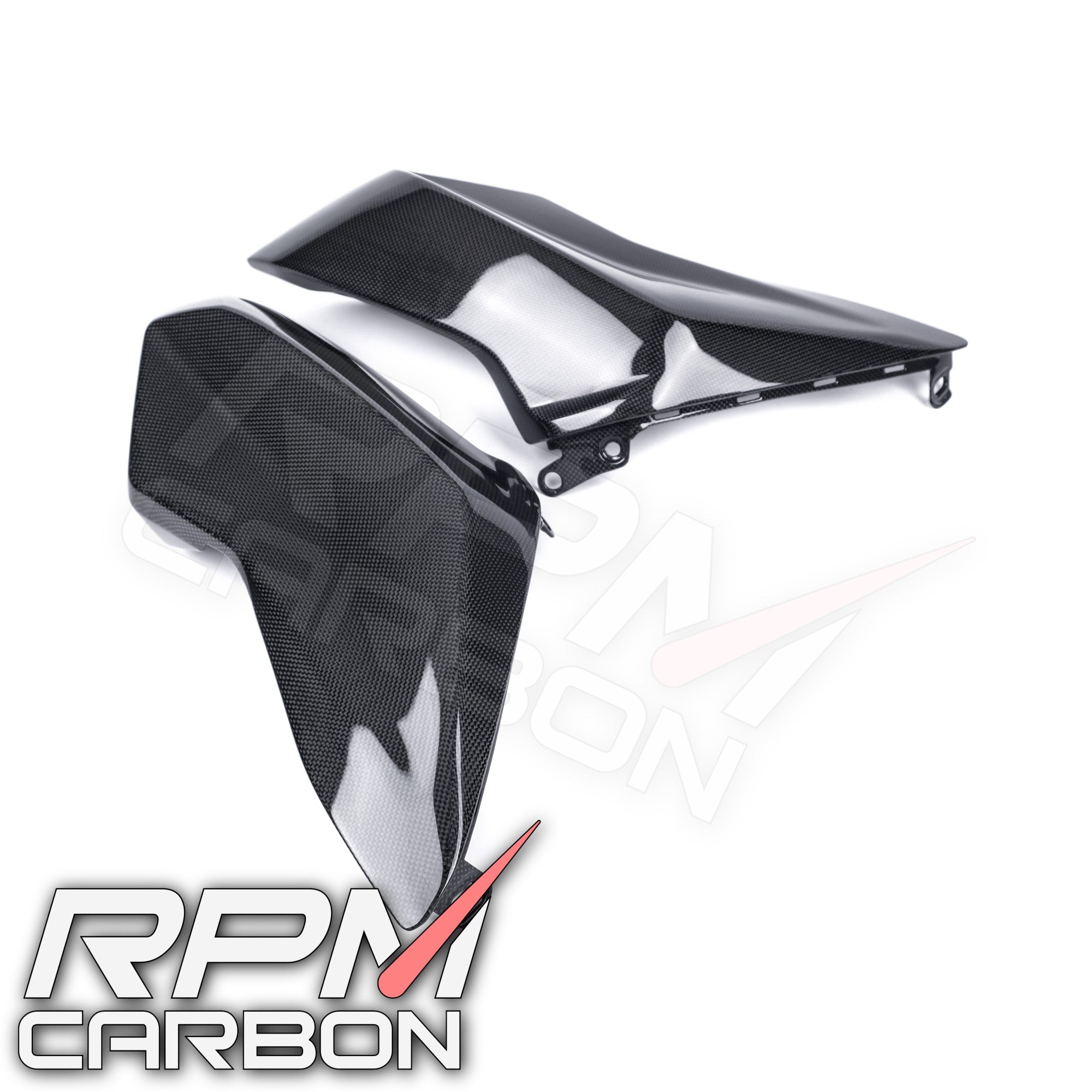 Ducati Hypermotard 950 Carbon Fiber Tank Side Panels