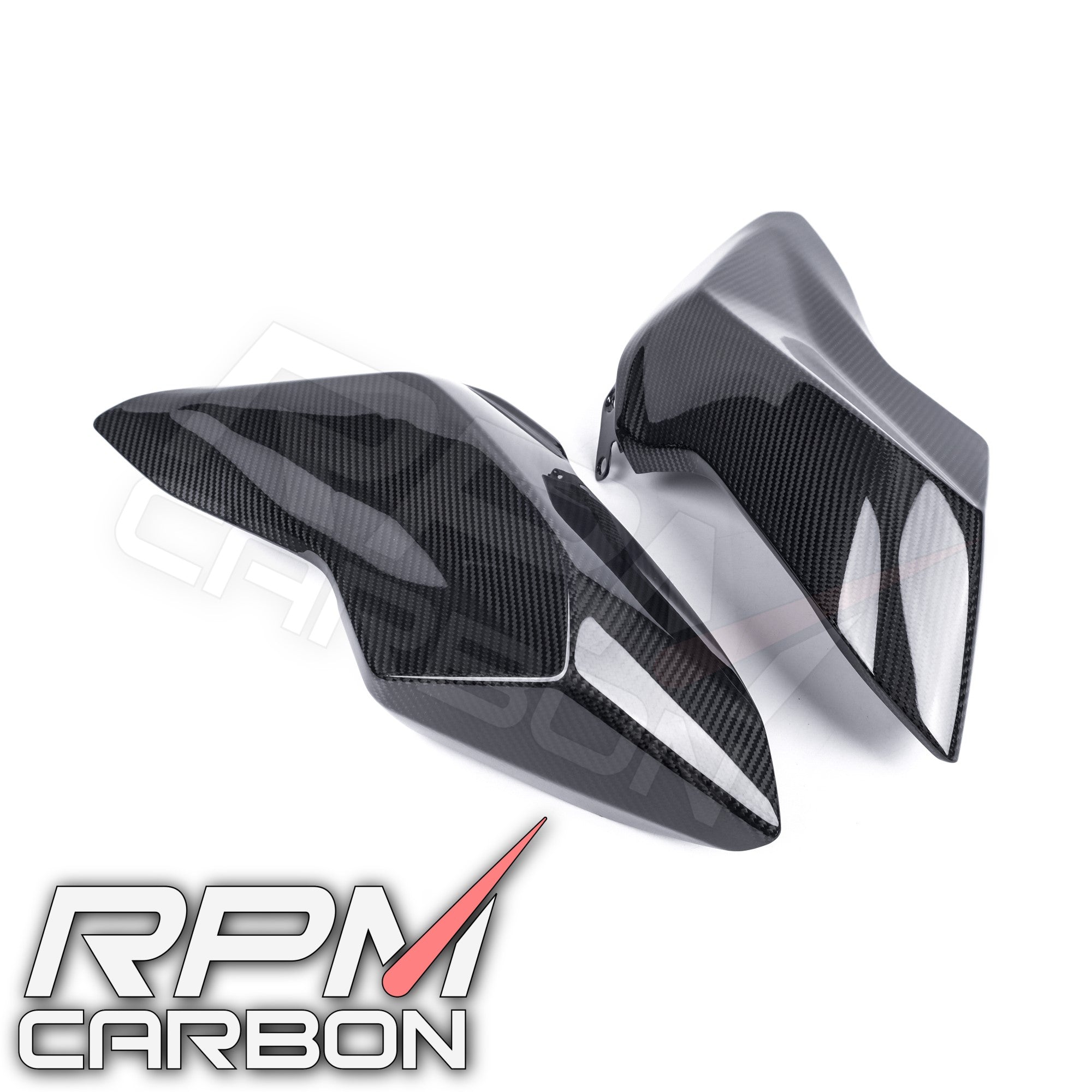 Ducati Hypermotard 950 Carbon Fiber Tank Side Panels