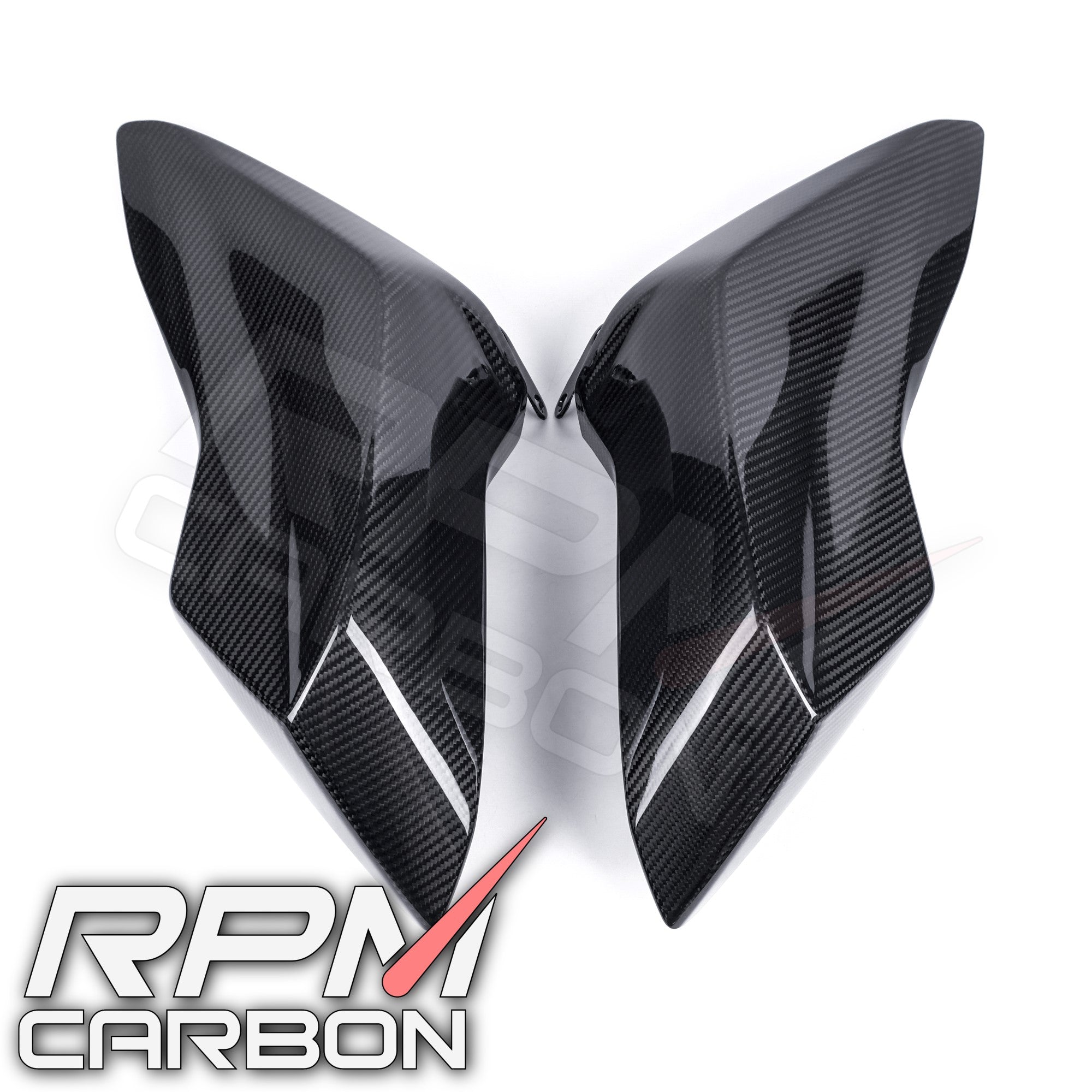 Ducati Hypermotard 950 Carbon Fiber Tank Side Panels