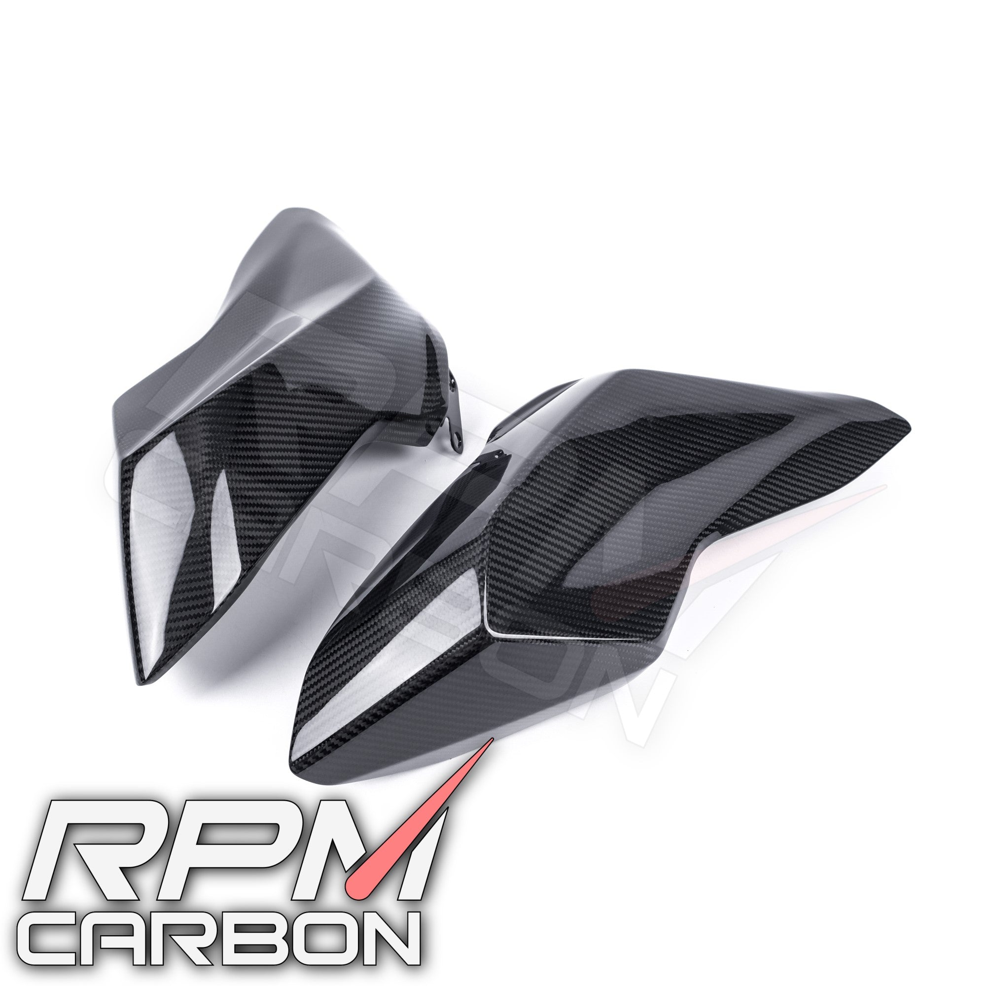 Ducati Hypermotard 950 Carbon Fiber Tank Side Panels