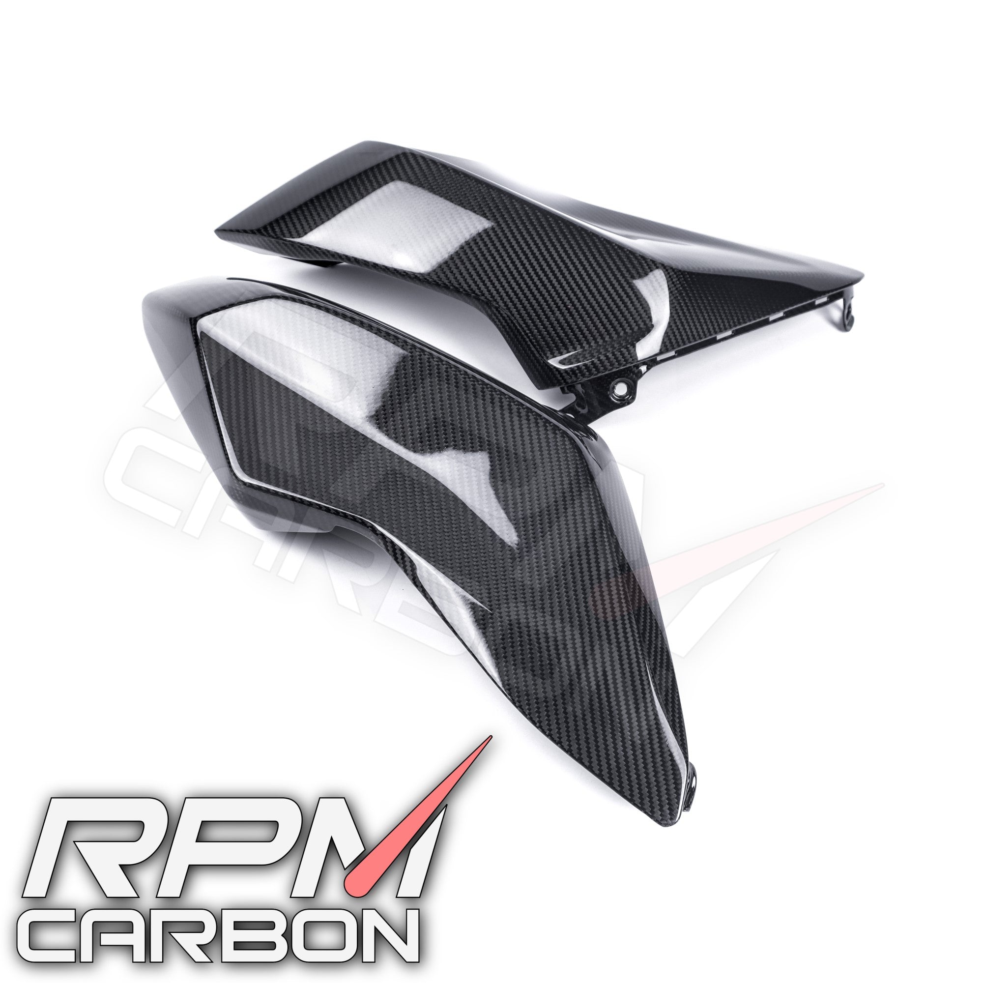 Ducati Hypermotard 950 Carbon Fiber Tank Side Panels