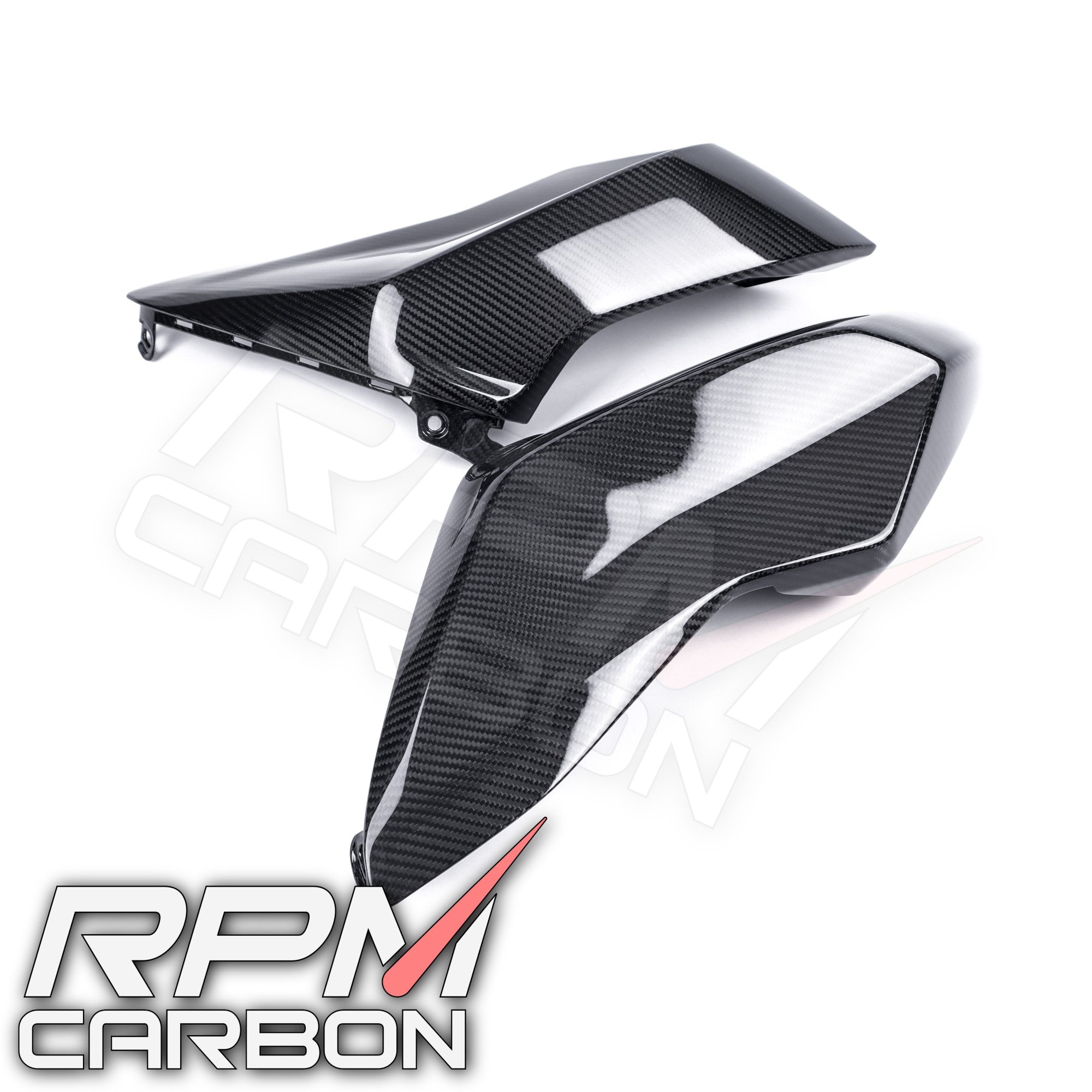 Ducati Hypermotard 950 Carbon Fiber Tank Side Panels