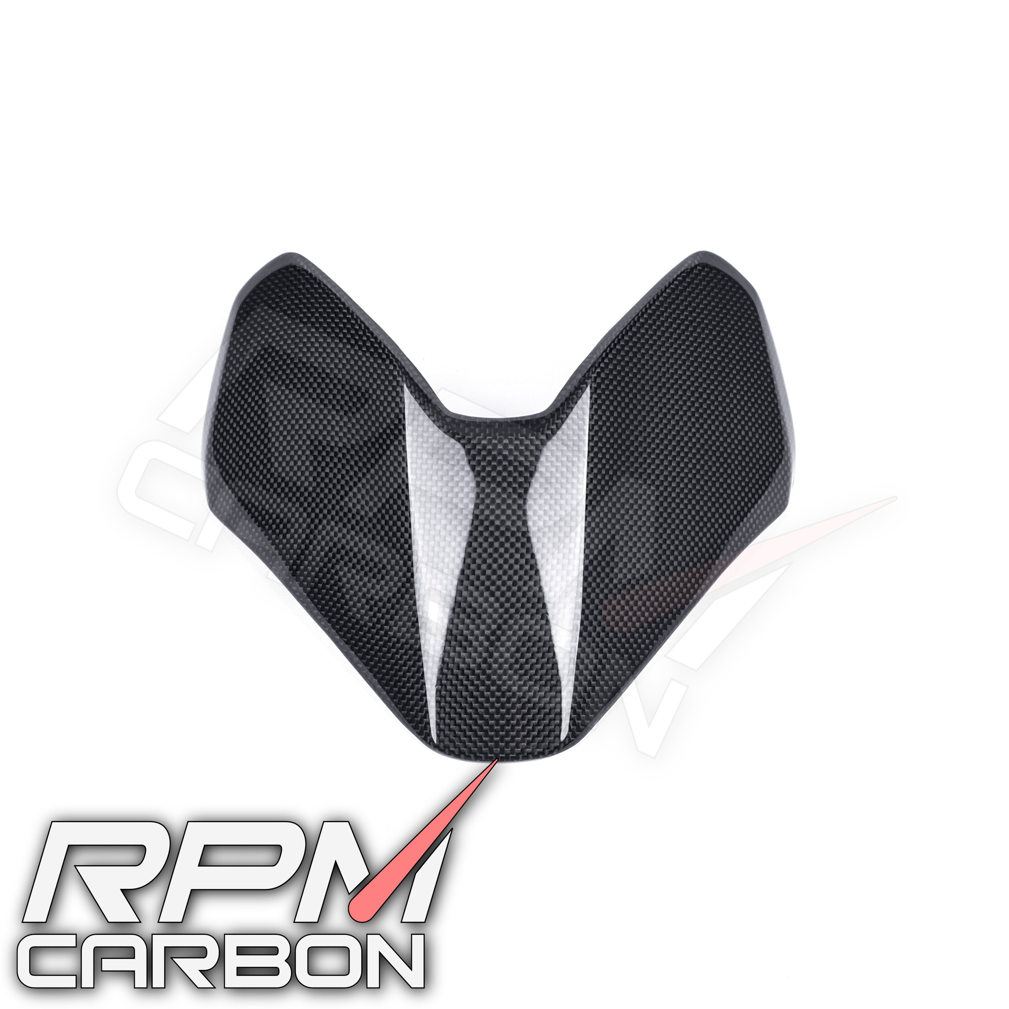 Ducati Hypermotard 950 Carbon Fiber Headlight Upper Fairing