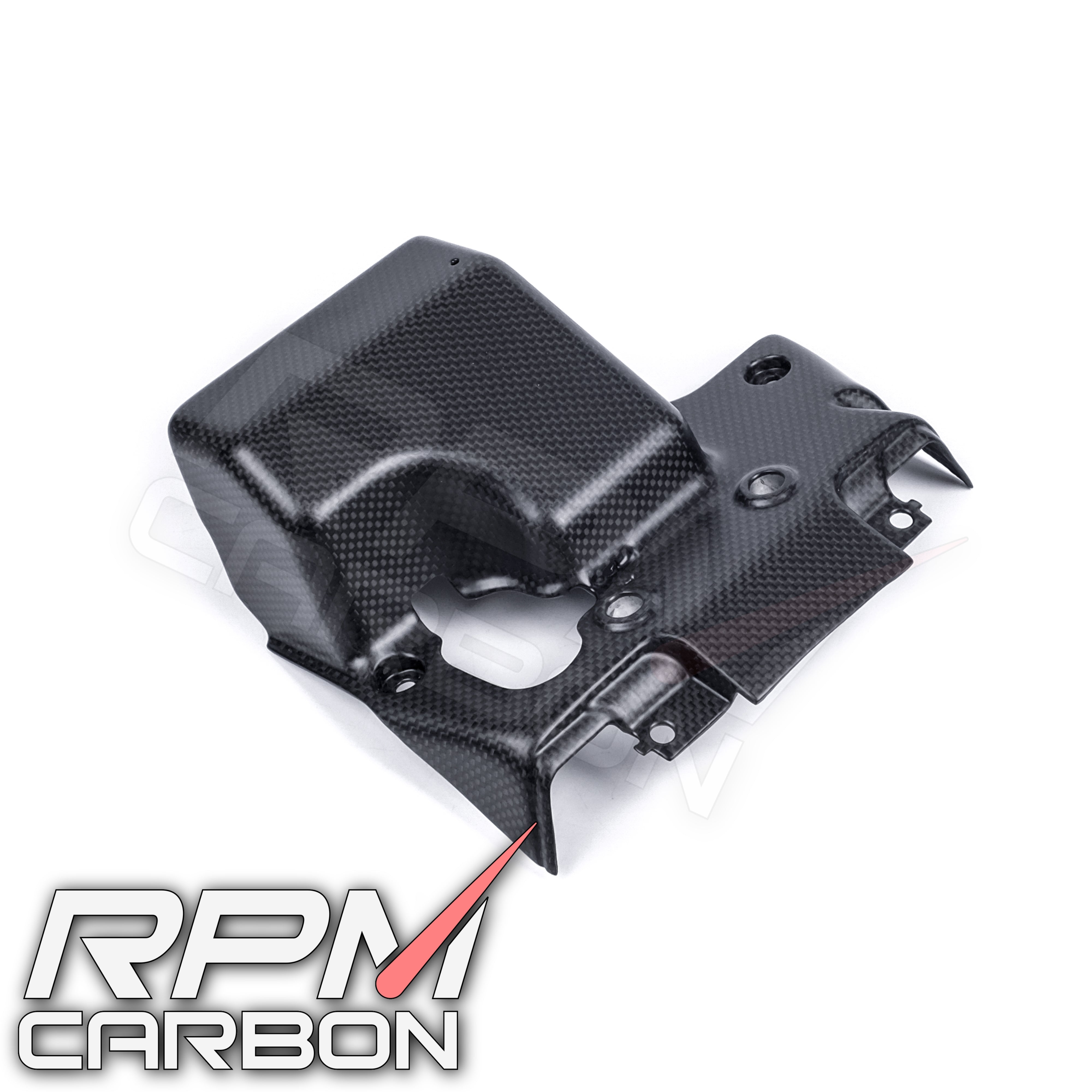 Ducati Hypermotard 950 Carbon Fiber Undertail Battery Cover