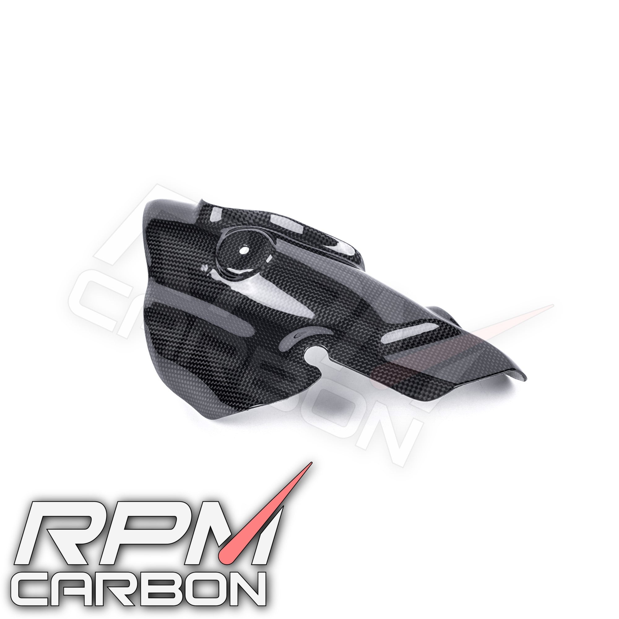 Ducati Hypermotard 950 Carbon Fiber Heat Shield ( Read Description )