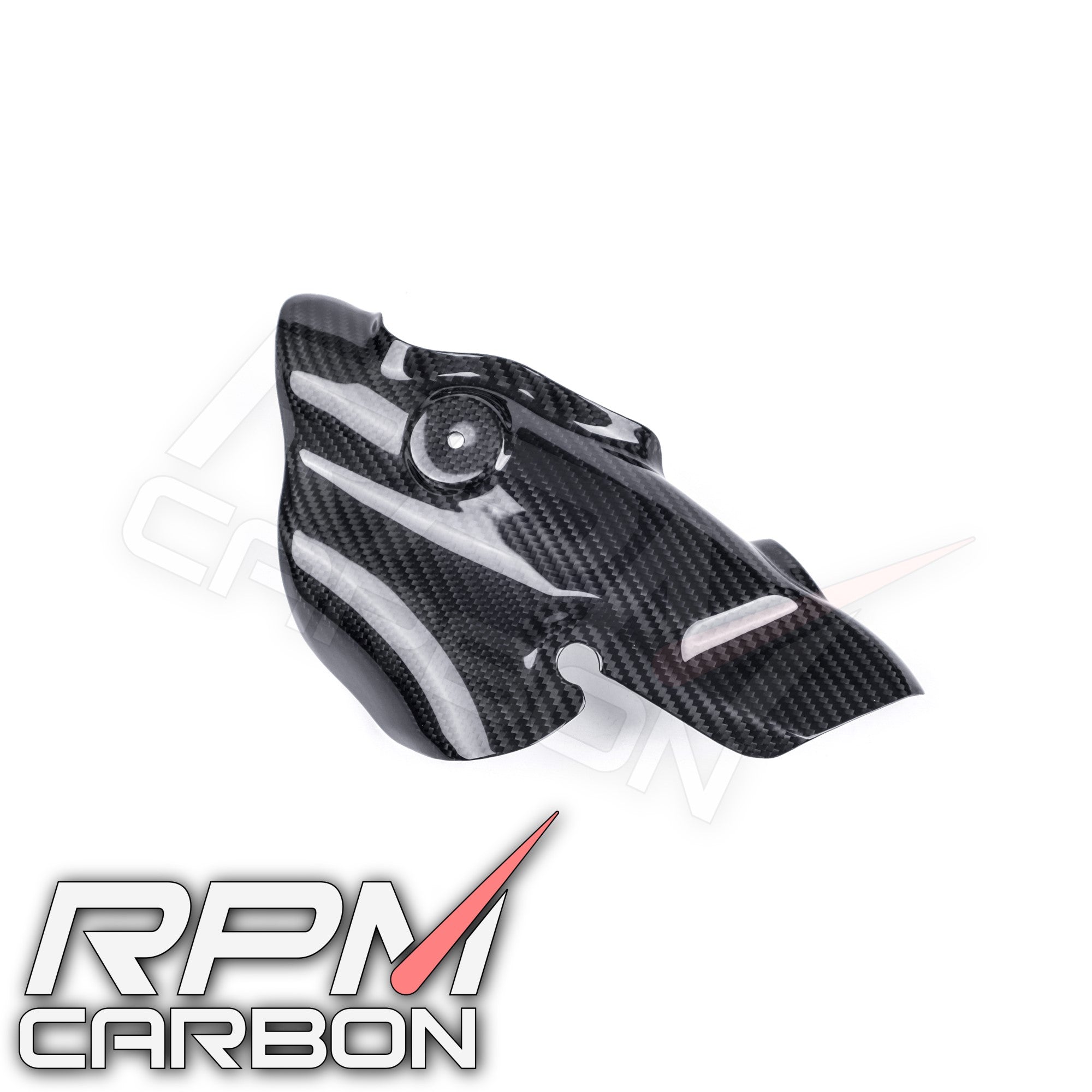 Ducati Hypermotard 950 Carbon Fiber Heat Shield ( Read Description )