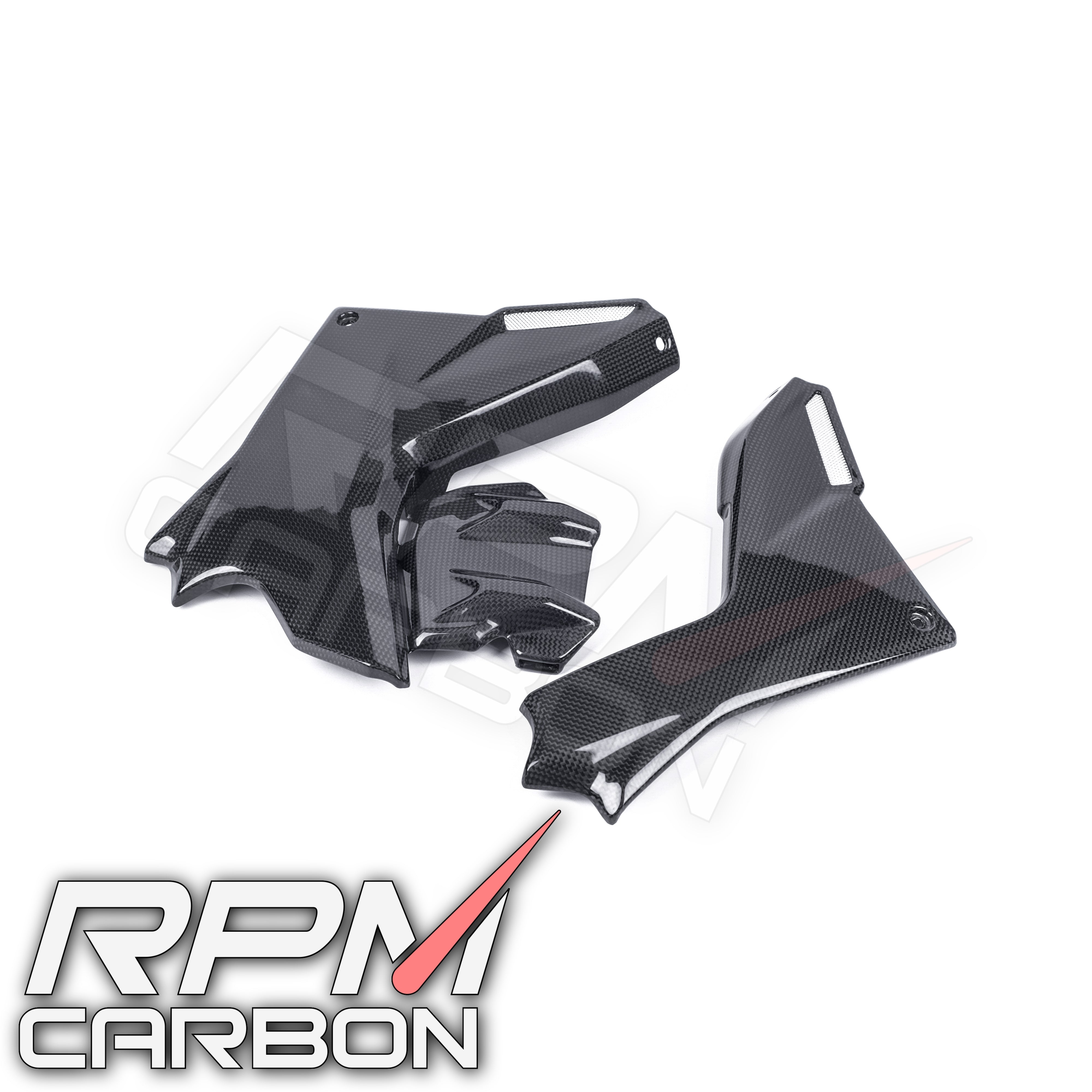 Ducati Multistrada V4 Carbon Fiber Frame Side Panels