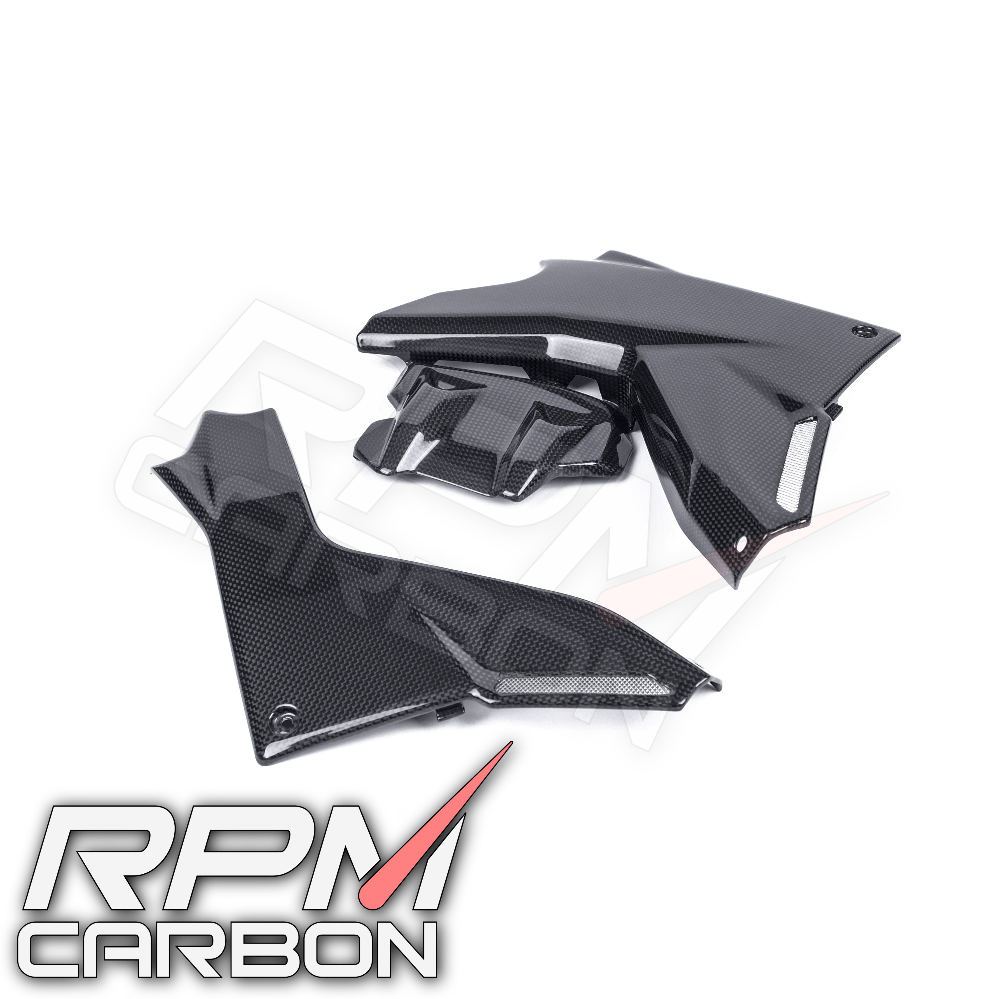 Ducati Multistrada V4 Carbon Fiber Frame Side Panels