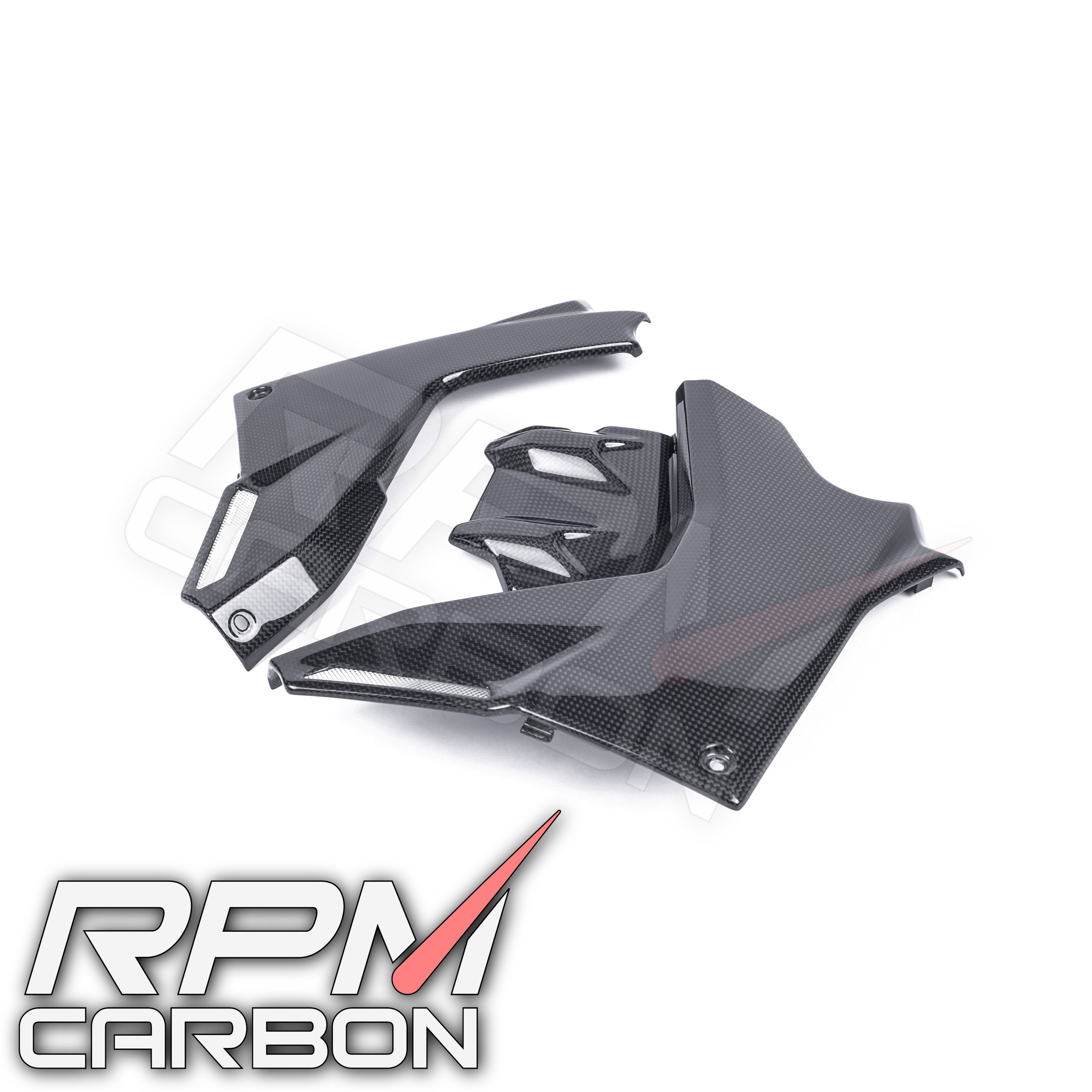 Ducati Multistrada V4 Carbon Fiber Frame Side Panels