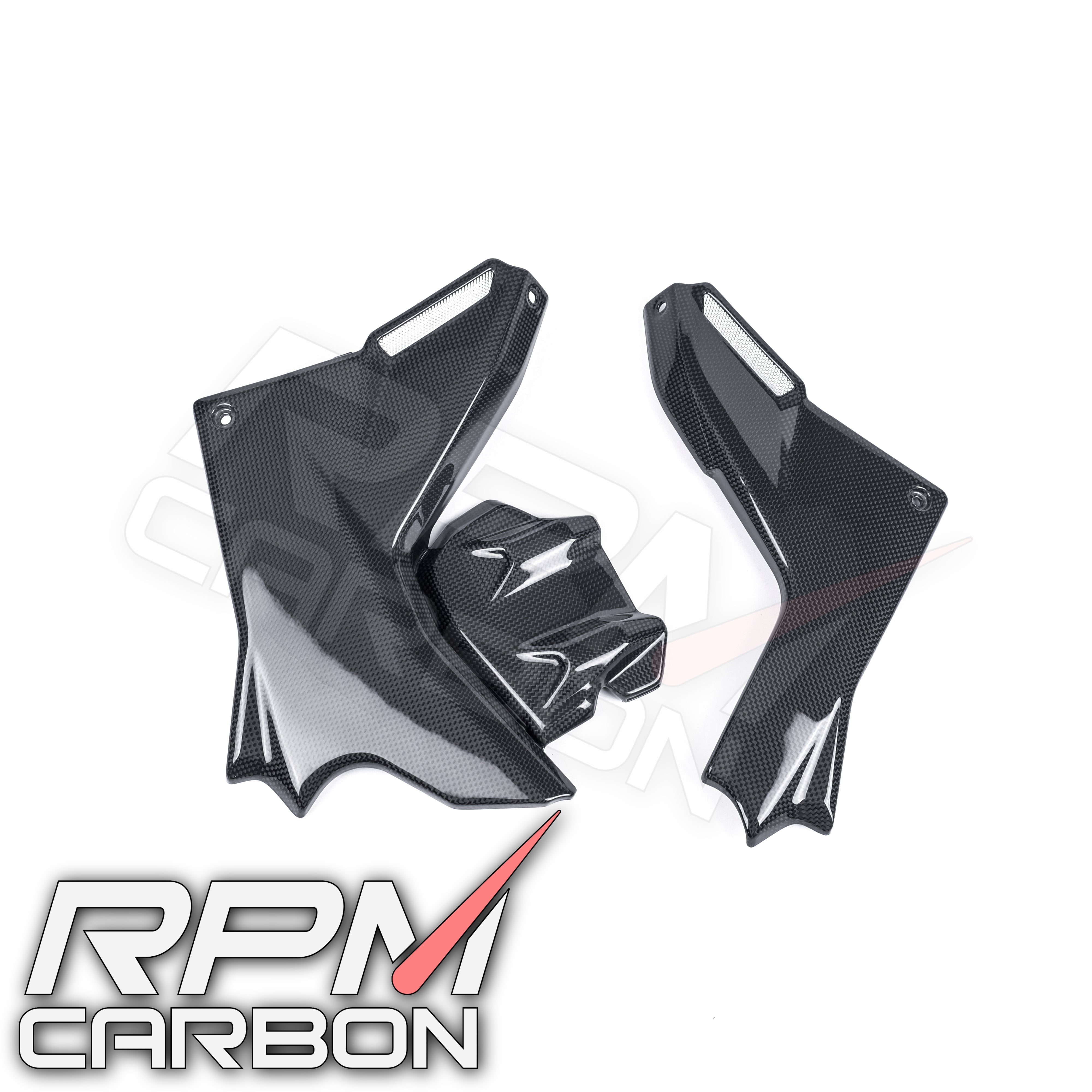Ducati Multistrada V4 Carbon Fiber Frame Side Panels
