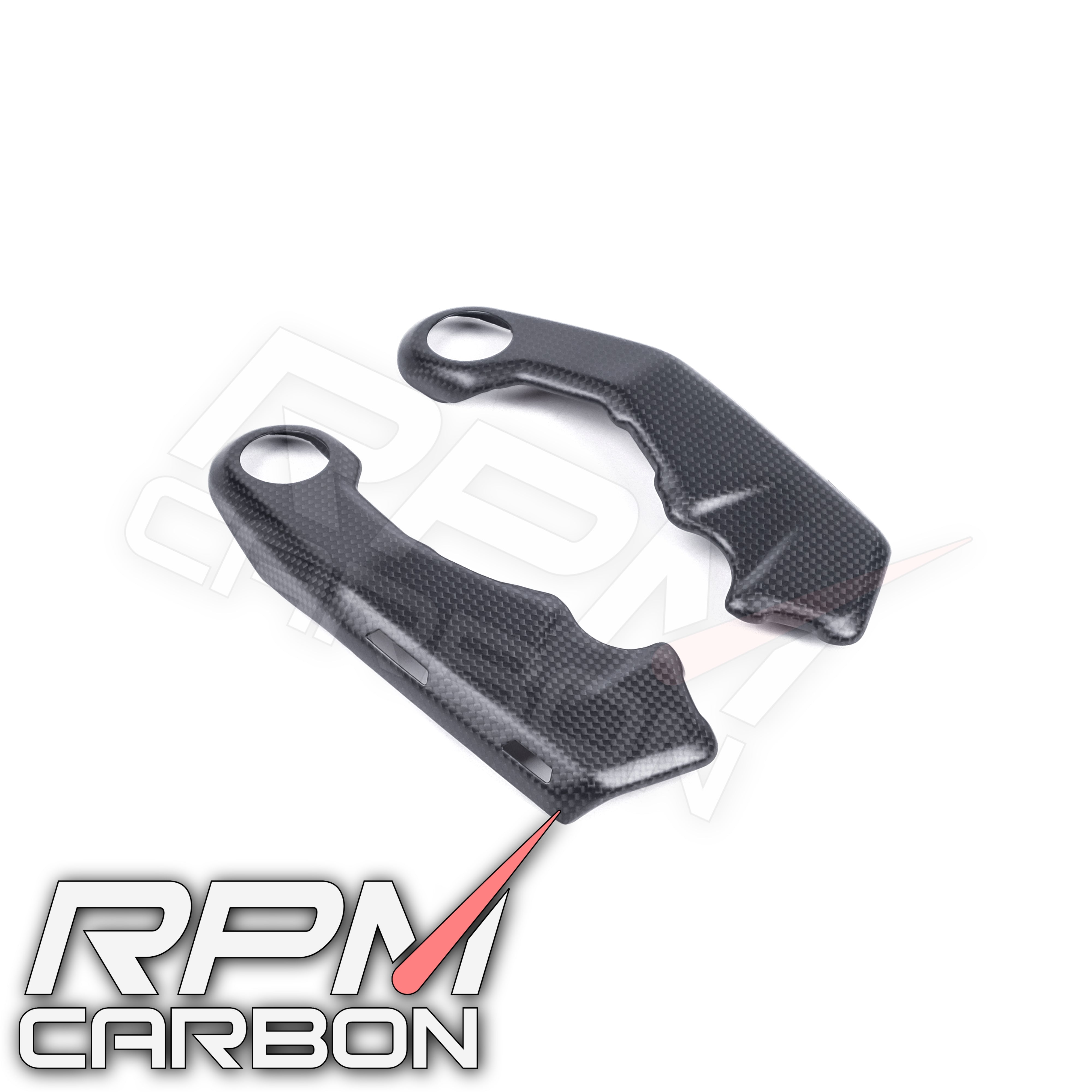 Ducati Multistrada V4 Carbon Fiber Frame Protectors
