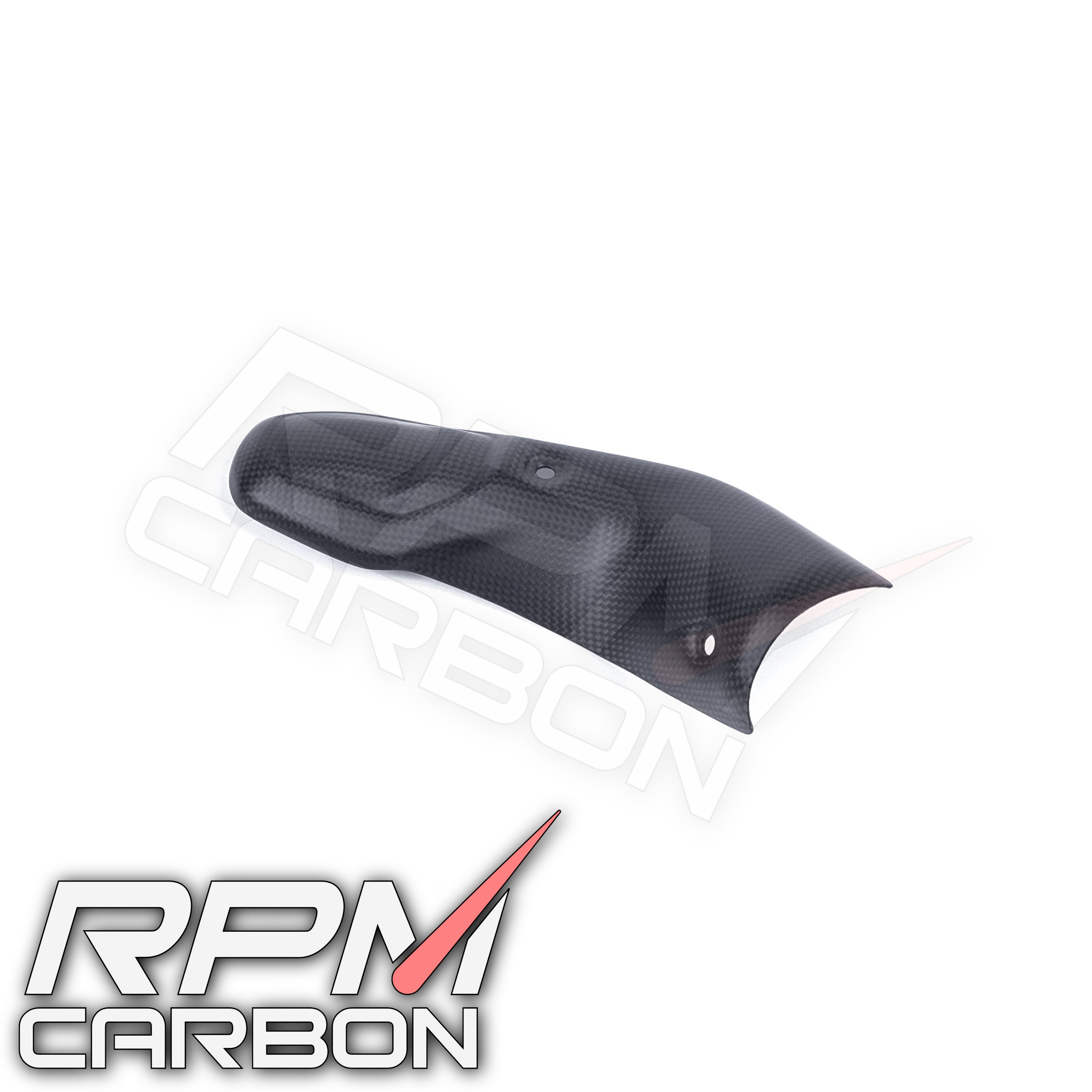 Ducati Multistrada V4 Carbon Fiber Lower Exhaust Cover