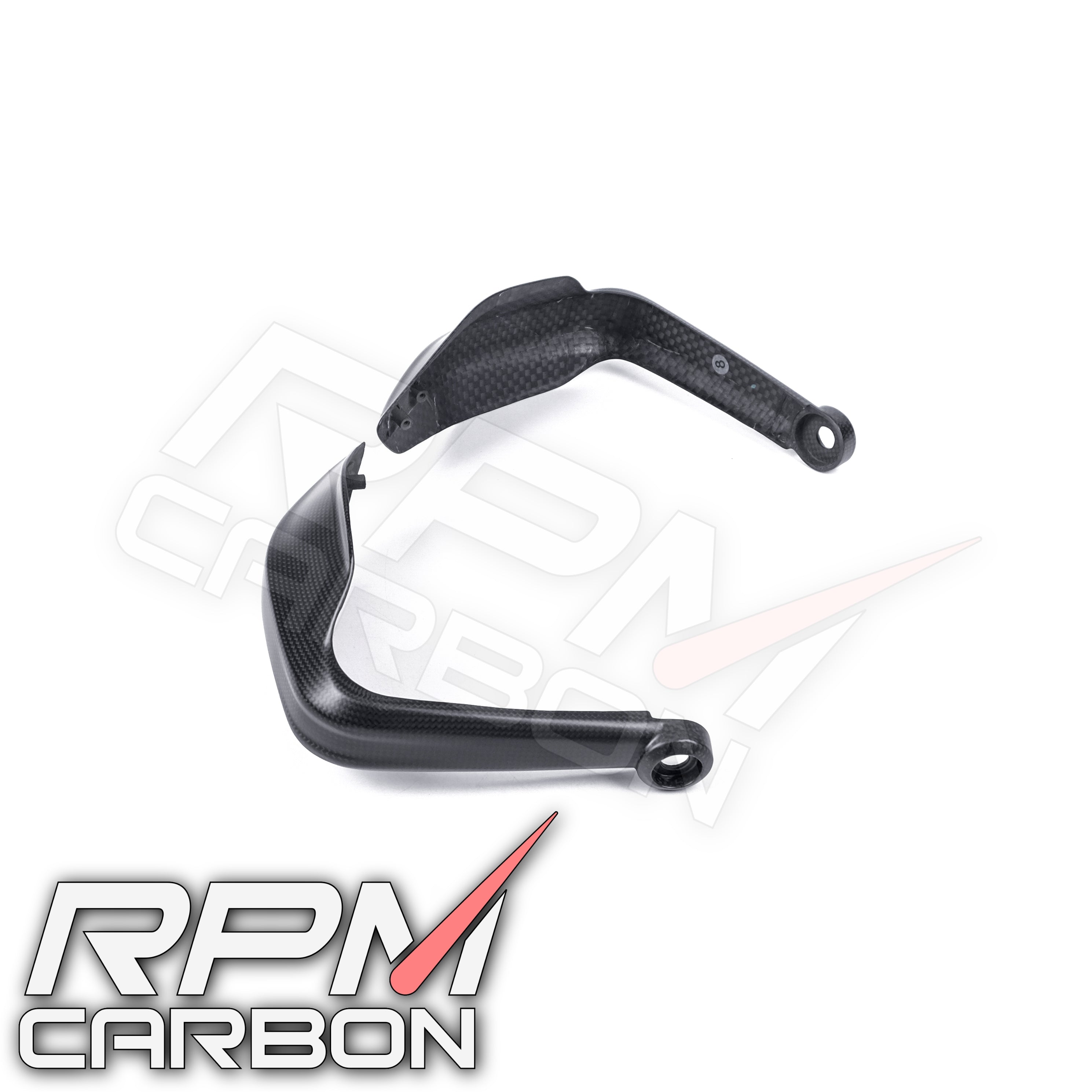 Ducati Multistrada V4 / Hypermotard 698 Carbon Fiber Hand Guards