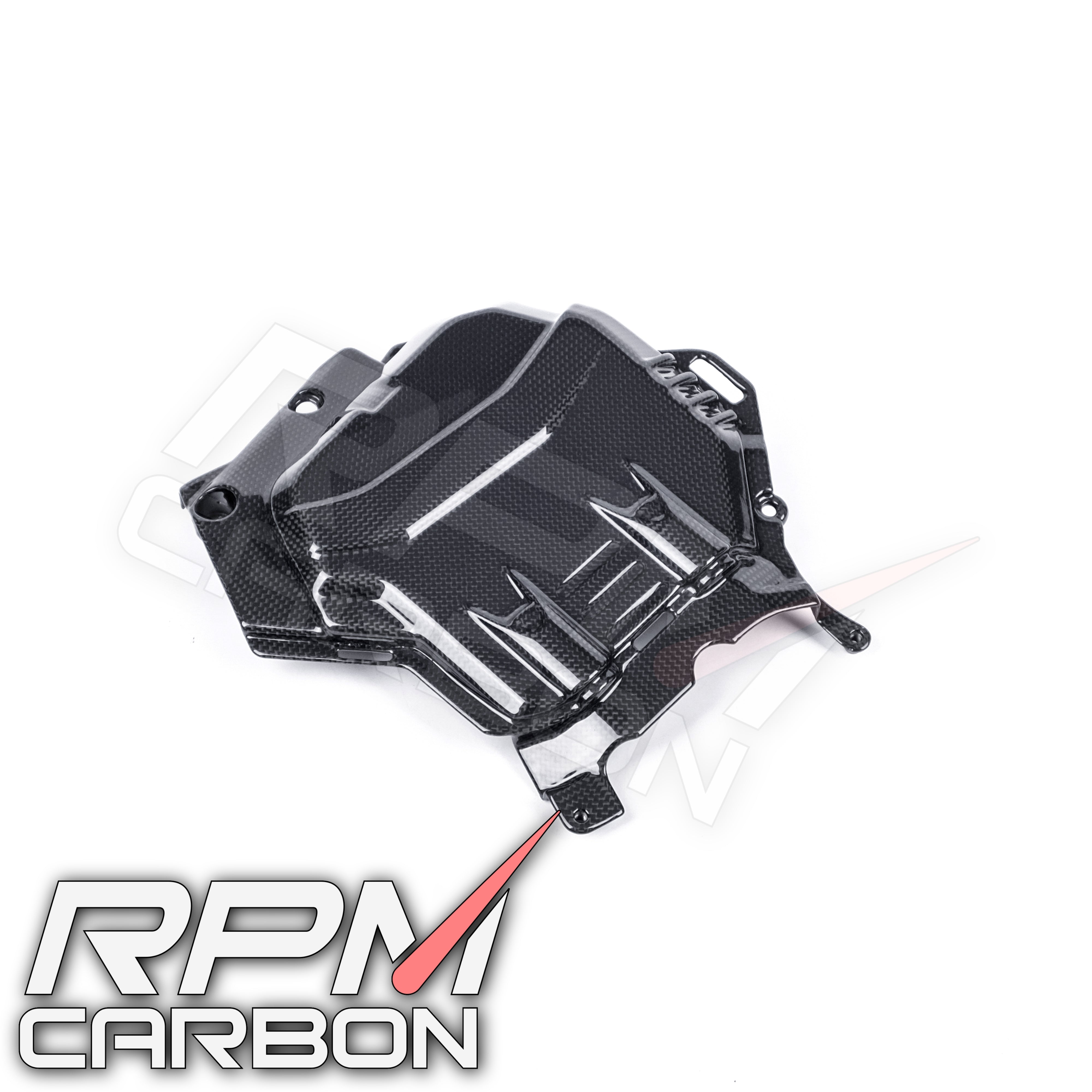 Ducati Multistrada V4 Carbon Fiber Engine Cover