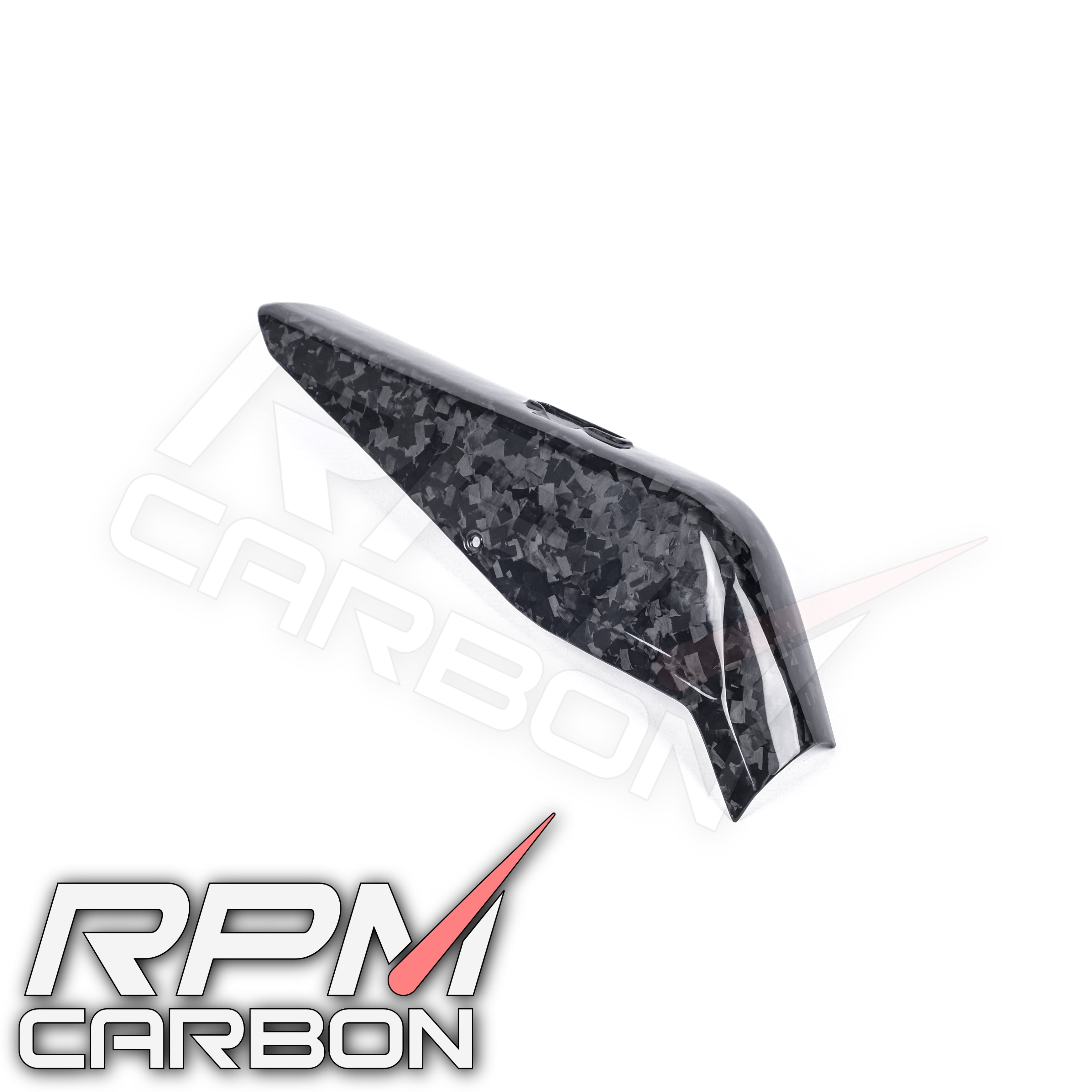 Ducati Multistrada V4 Carbon Fiber Upper Exhaust Cover (2025+)