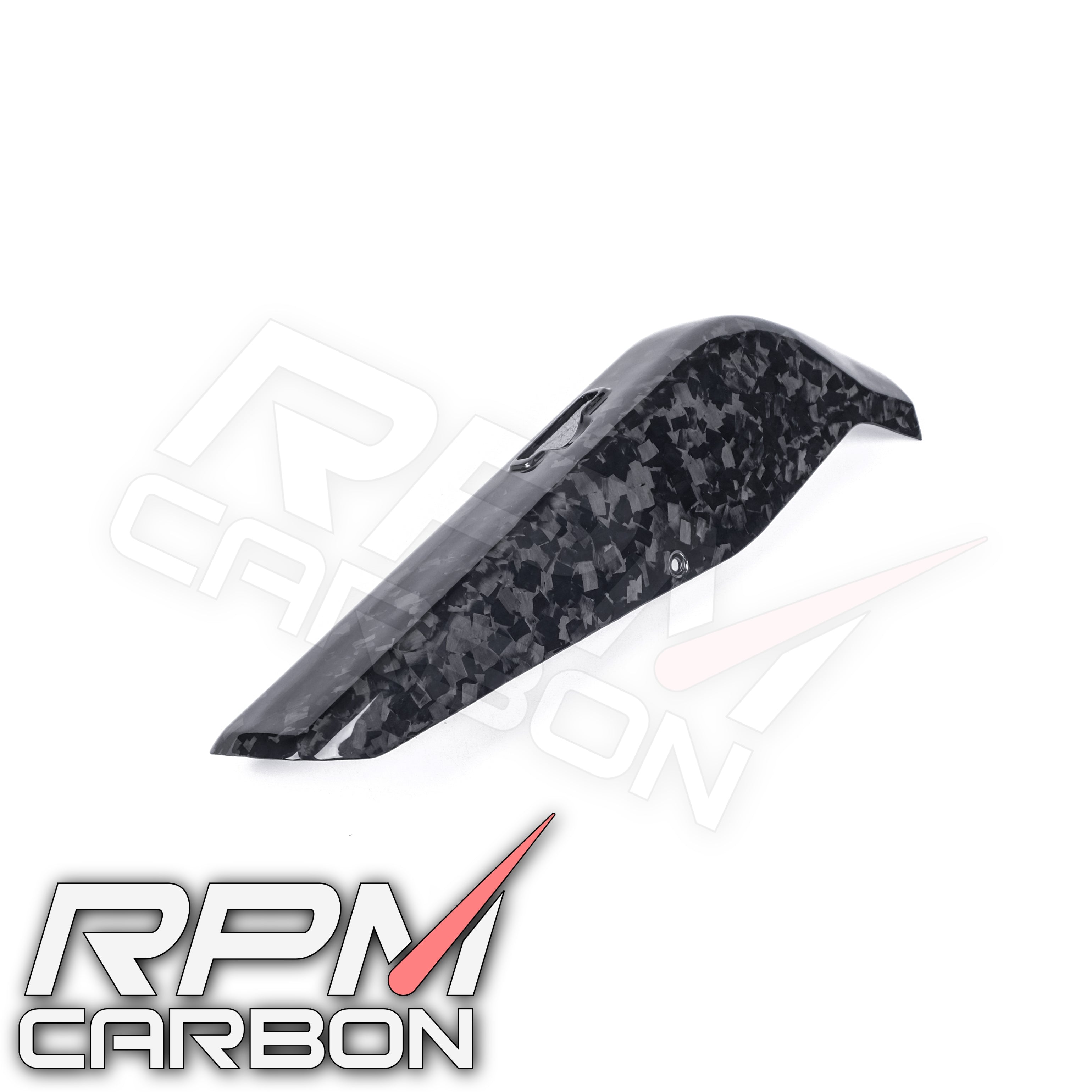 Ducati Multistrada V4 Carbon Fiber Upper Exhaust Cover (2025+)