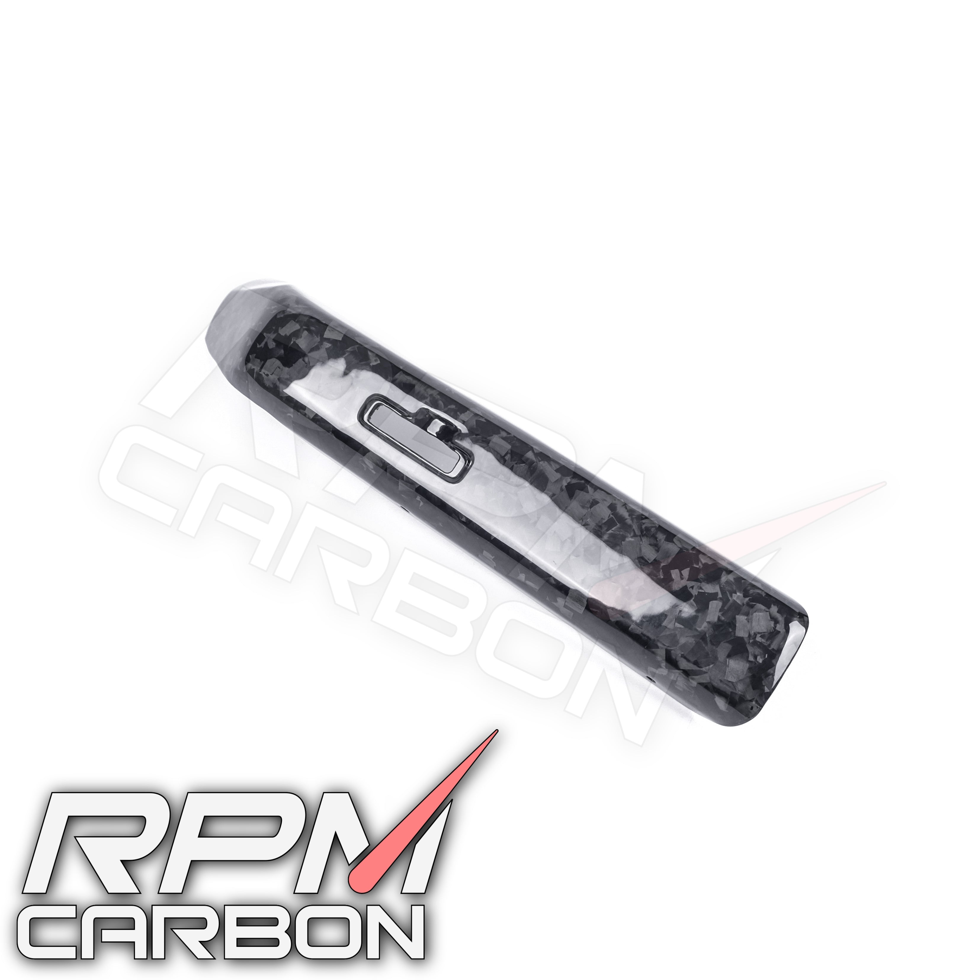Ducati Multistrada V4 Carbon Fiber Upper Exhaust Cover (2025+)