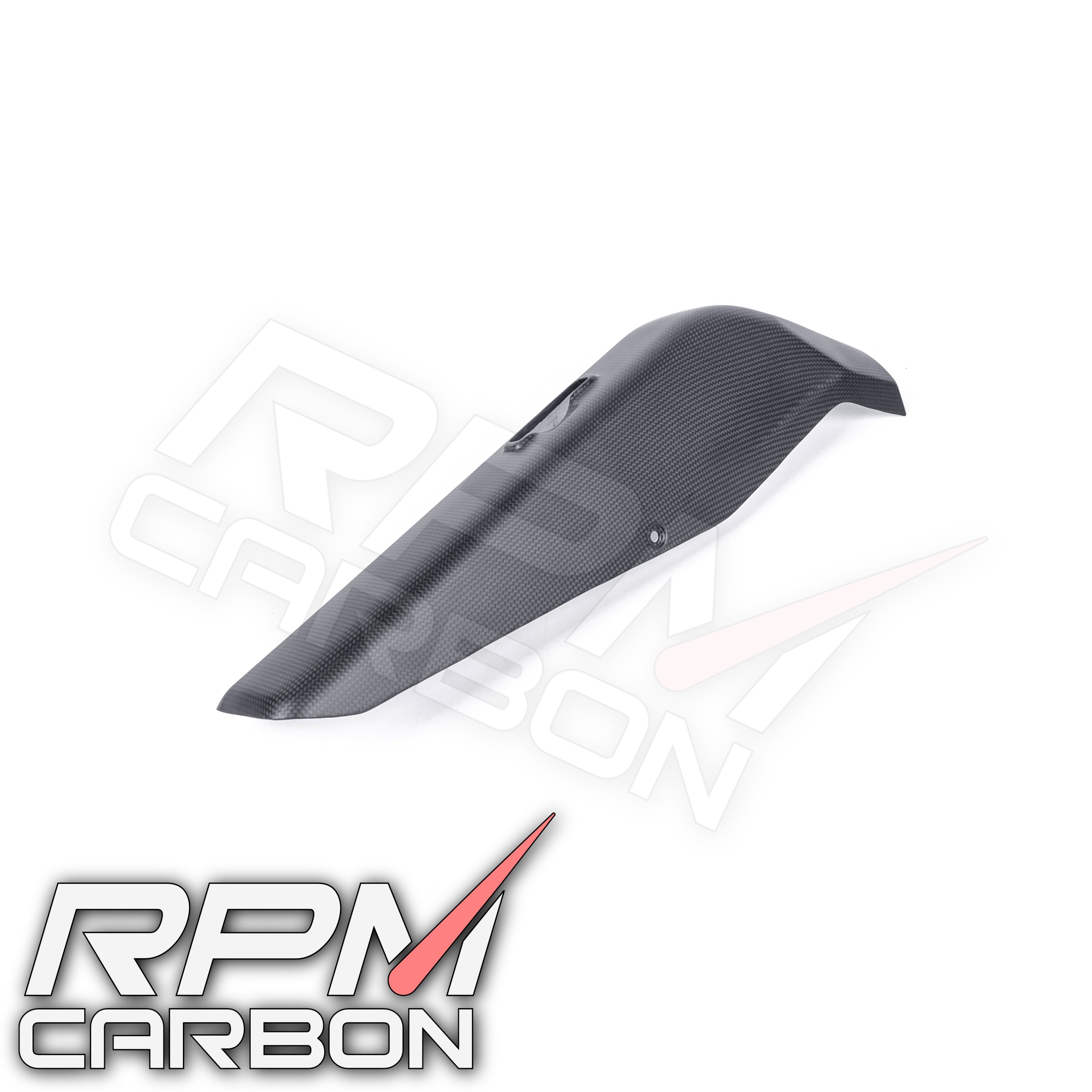 Ducati Multistrada V4 Carbon Fiber Upper Exhaust Cover (2025+)