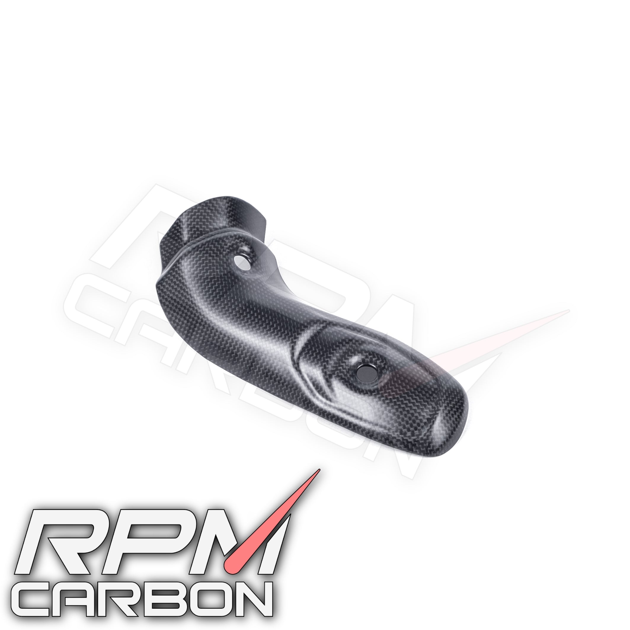 Ducati Multistrada V4 Carbon Fiber Lower Exhaust Cover (2025+)