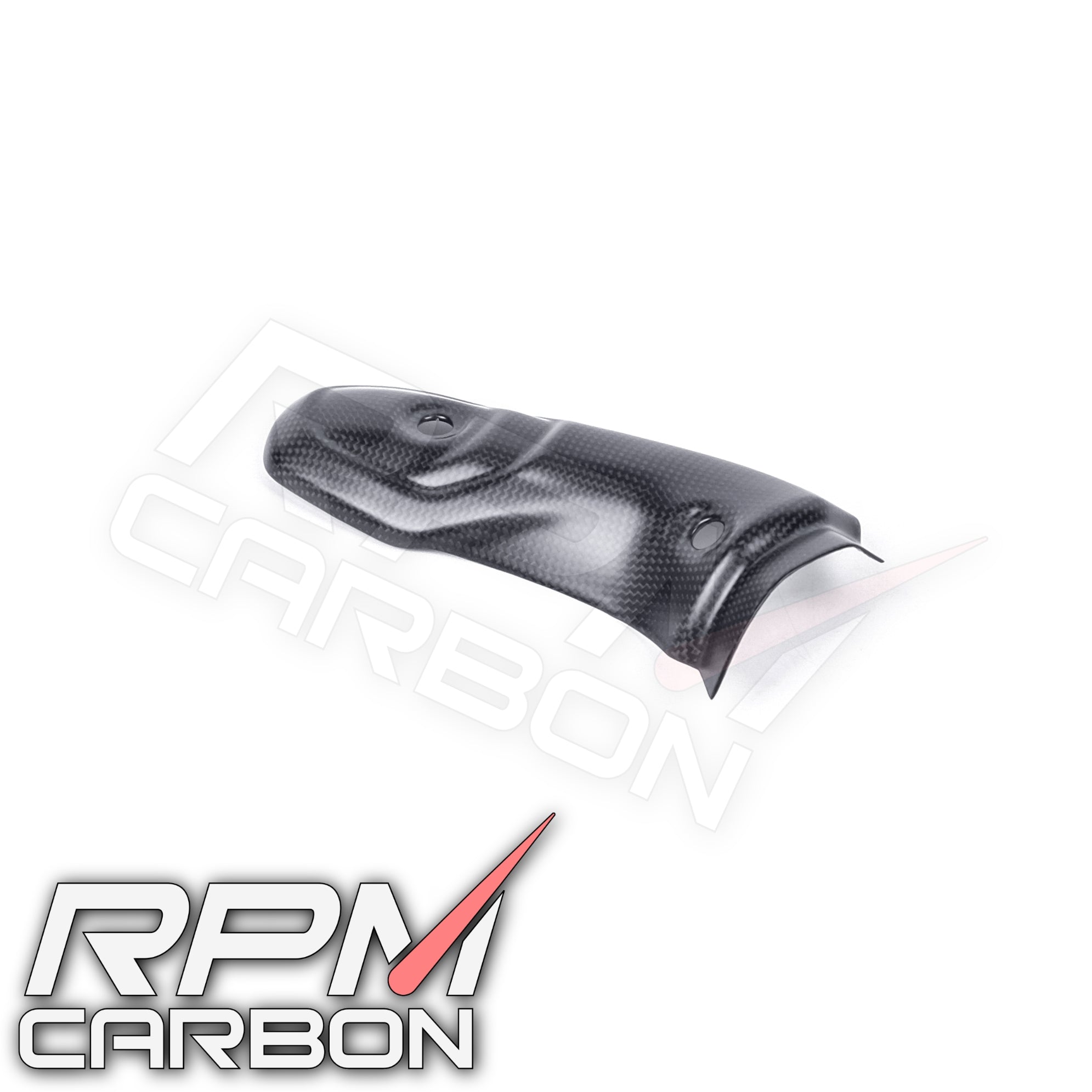 Ducati Multistrada V4 Carbon Fiber Lower Exhaust Cover (2025+)