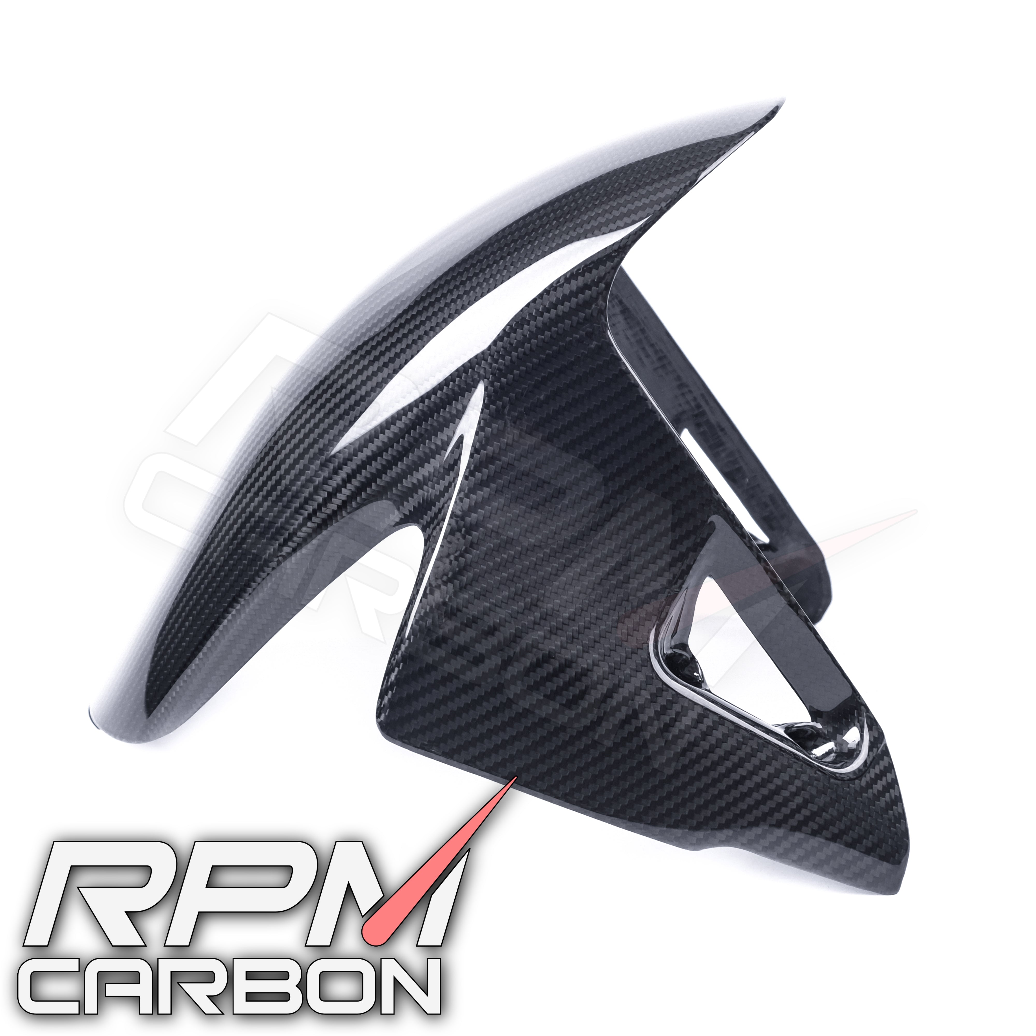 Ducati Panigale/Streetfighter V4 V2 Carbon Fiber Front Fender Hugger Mudguard
