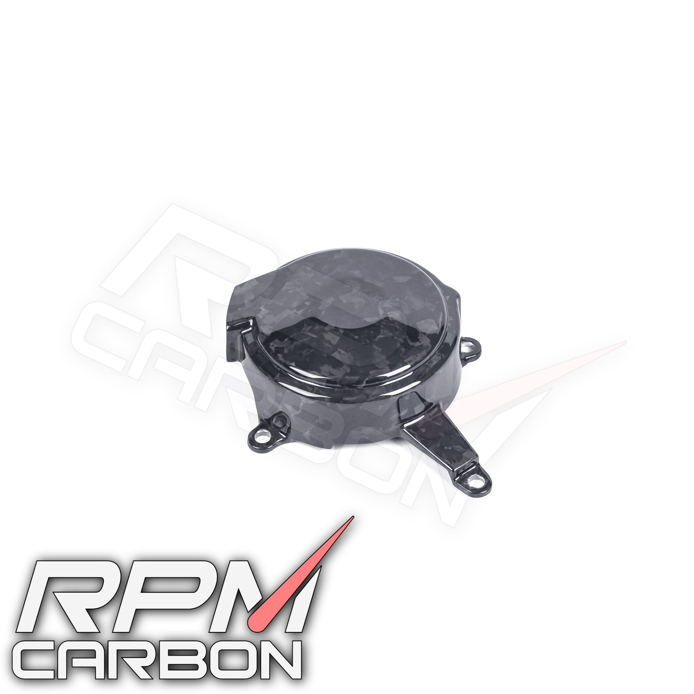 Ducati Panigale/Streetfighter V4 Carbon Fiber Alternator Cover Carbon Fiber