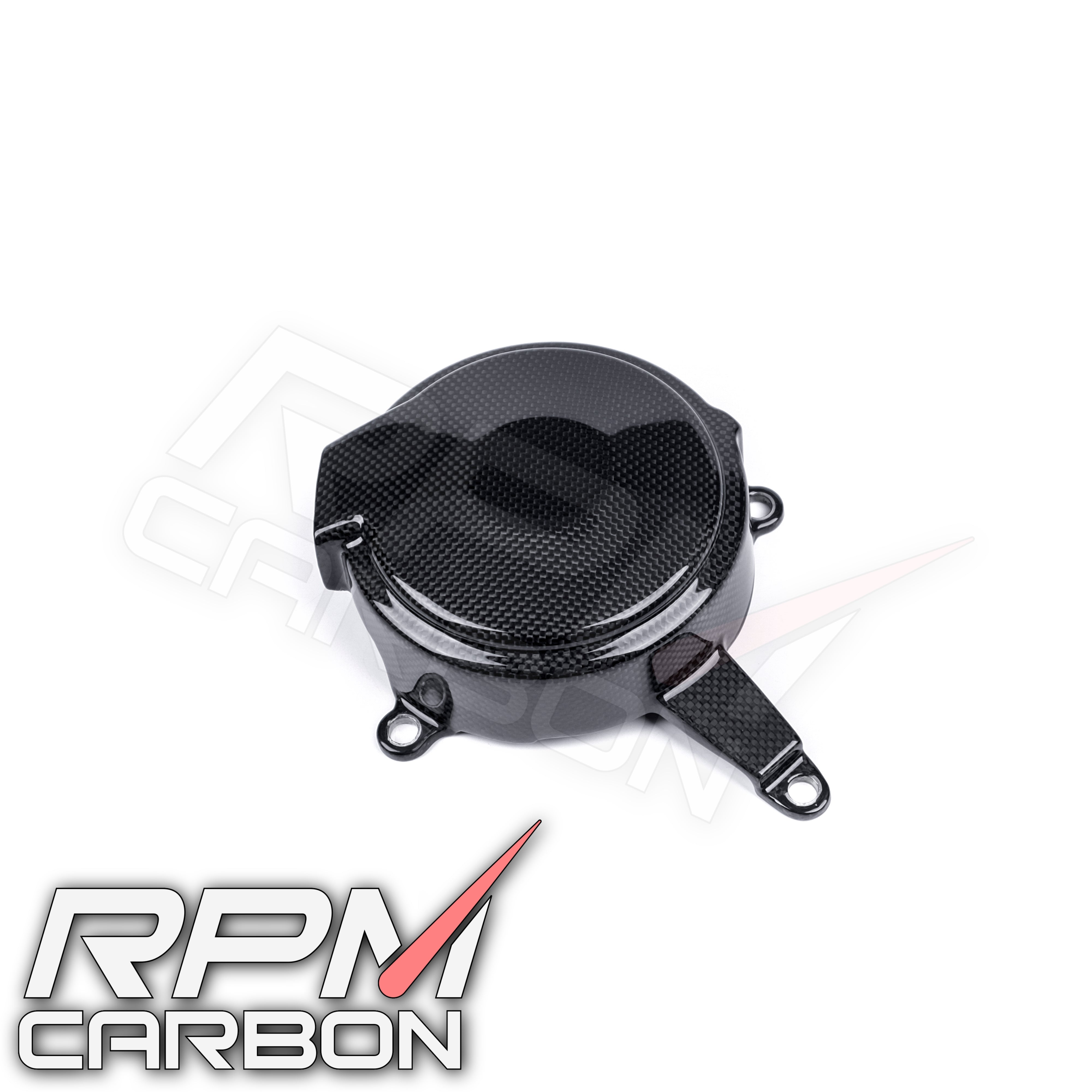 Ducati Panigale/Streetfighter V4 Carbon Fiber Alternator Cover Carbon Fiber