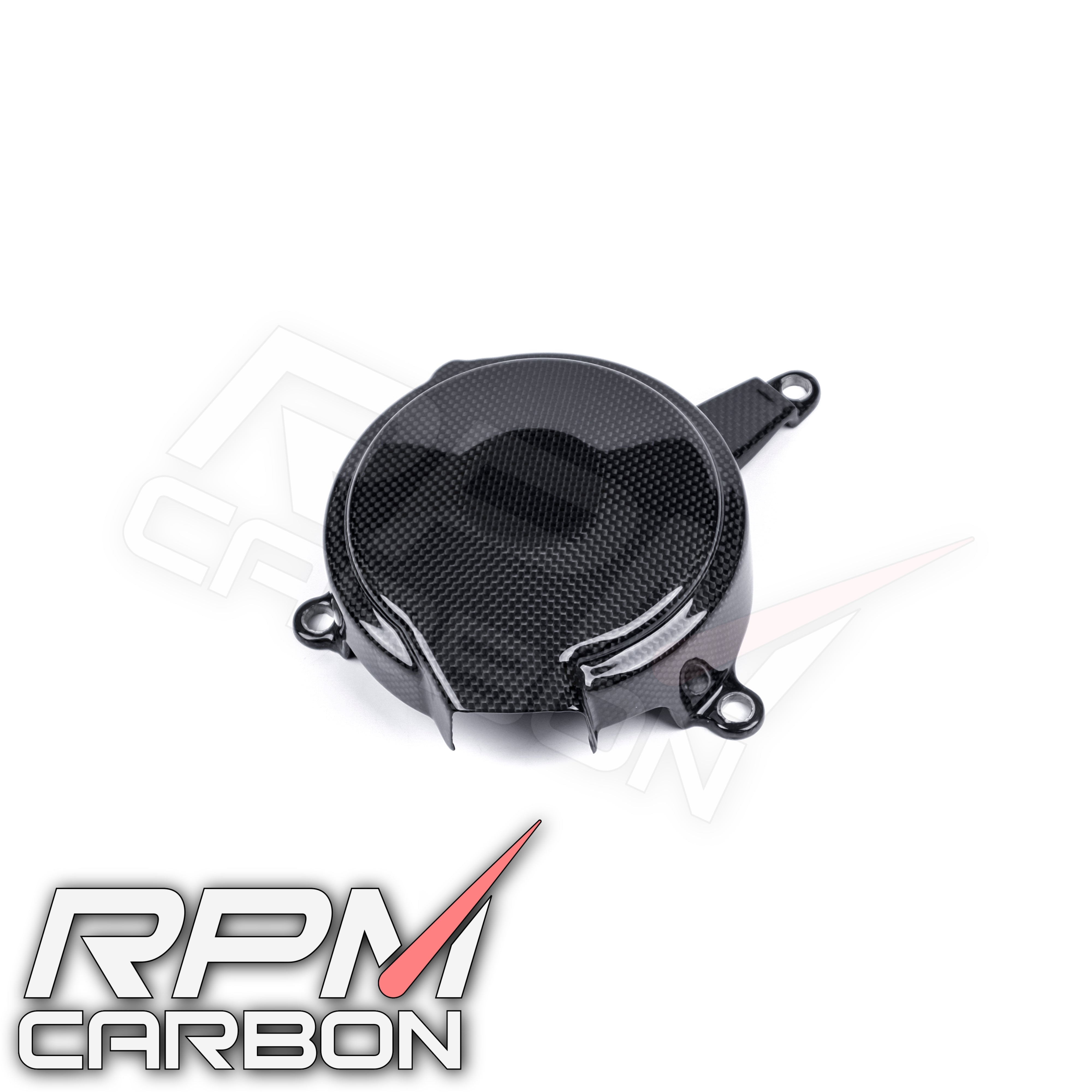 Ducati Panigale/Streetfighter V4 Carbon Fiber Alternator Cover Carbon Fiber