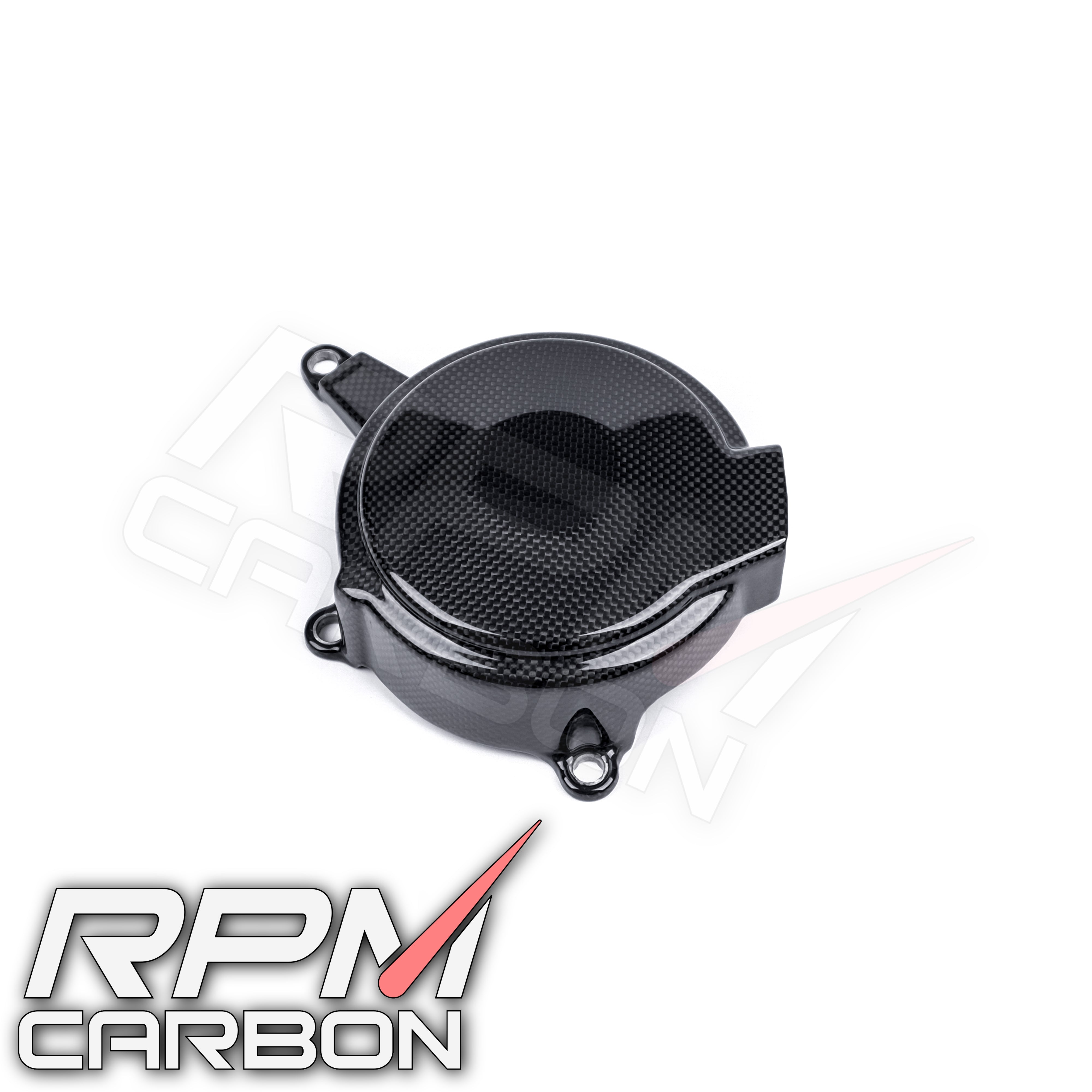 Ducati Panigale/Streetfighter V4 Carbon Fiber Alternator Cover Carbon Fiber