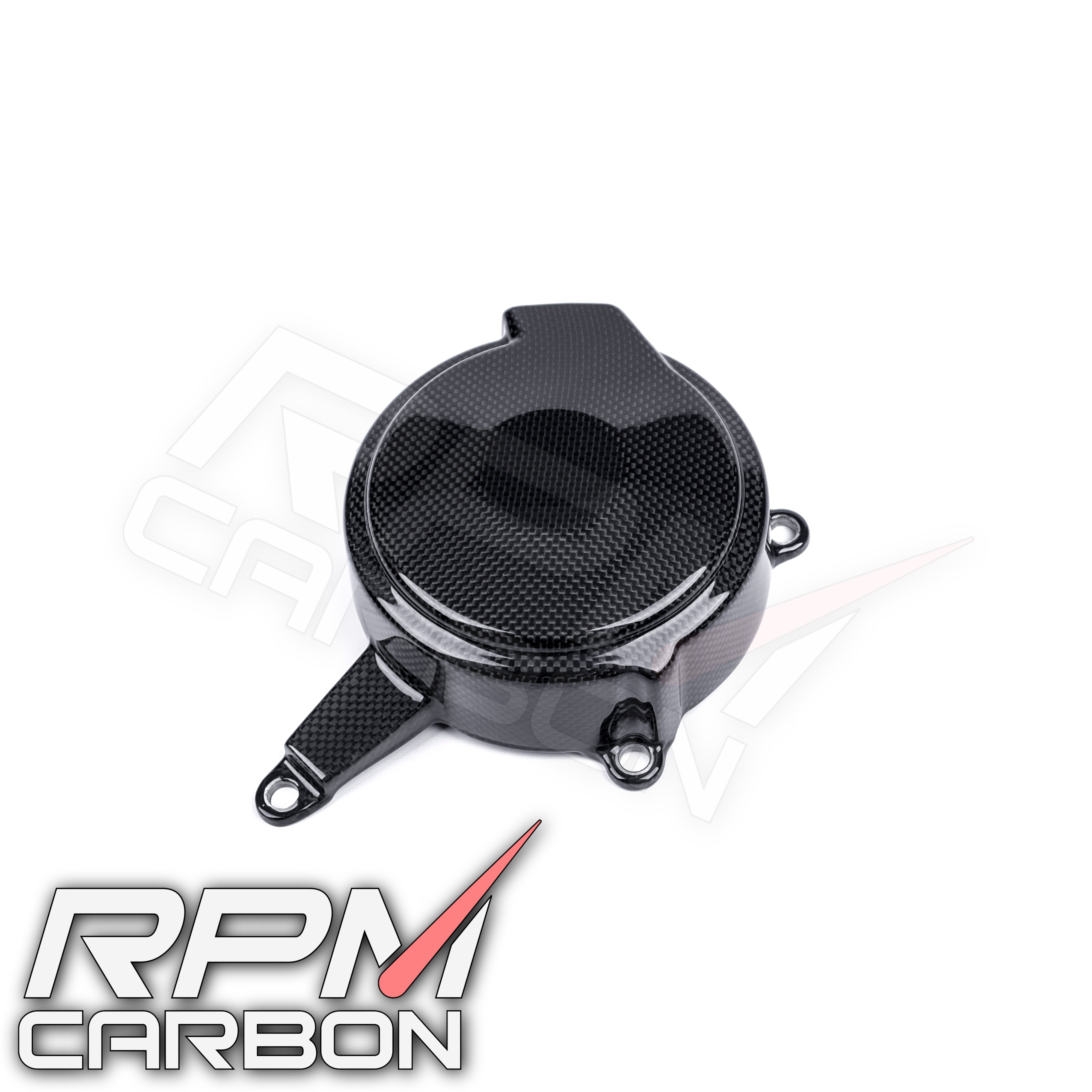 Ducati Panigale/Streetfighter V4 Carbon Fiber Alternator Cover Carbon Fiber
