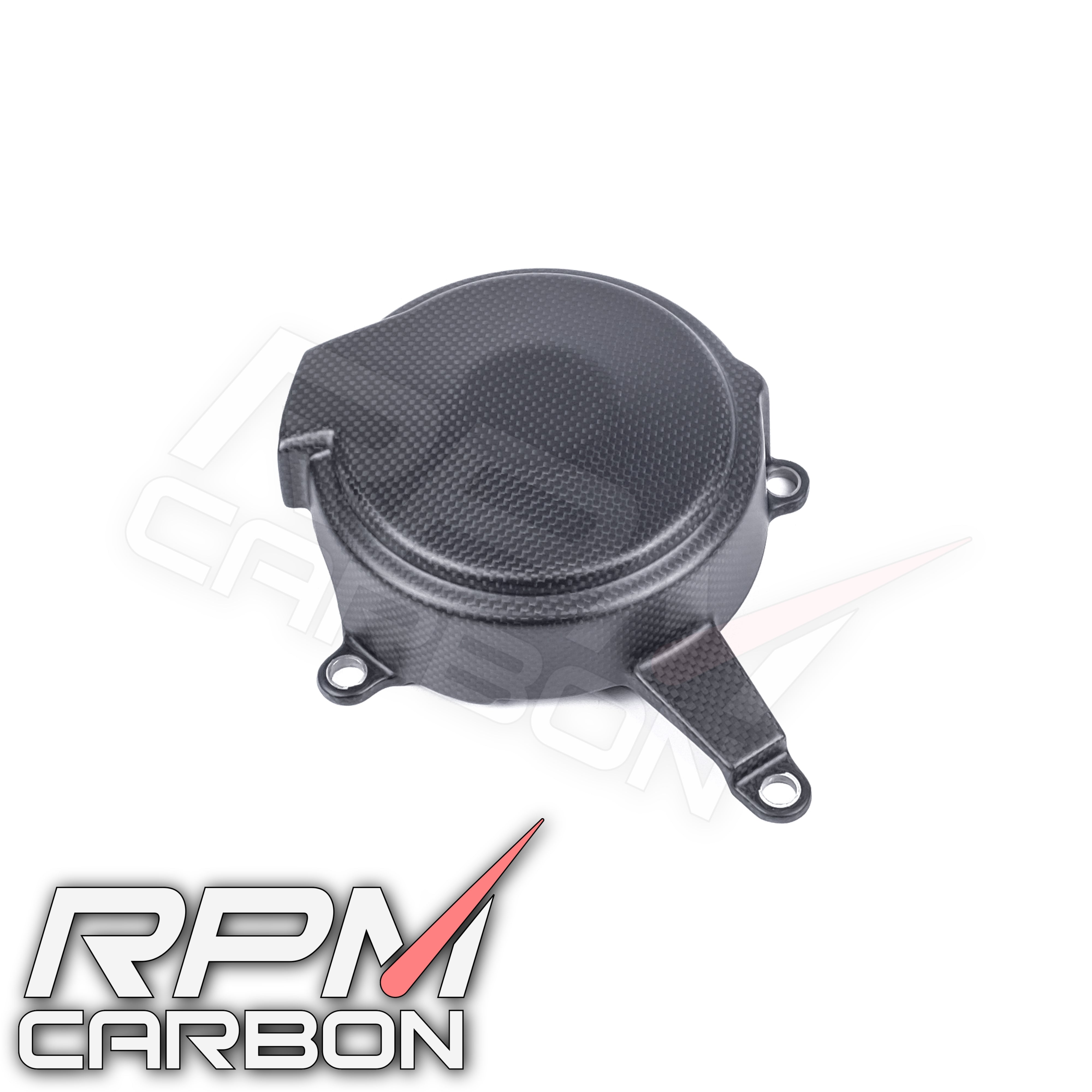 Ducati Panigale/Streetfighter V4 Carbon Fiber Alternator Cover Carbon Fiber