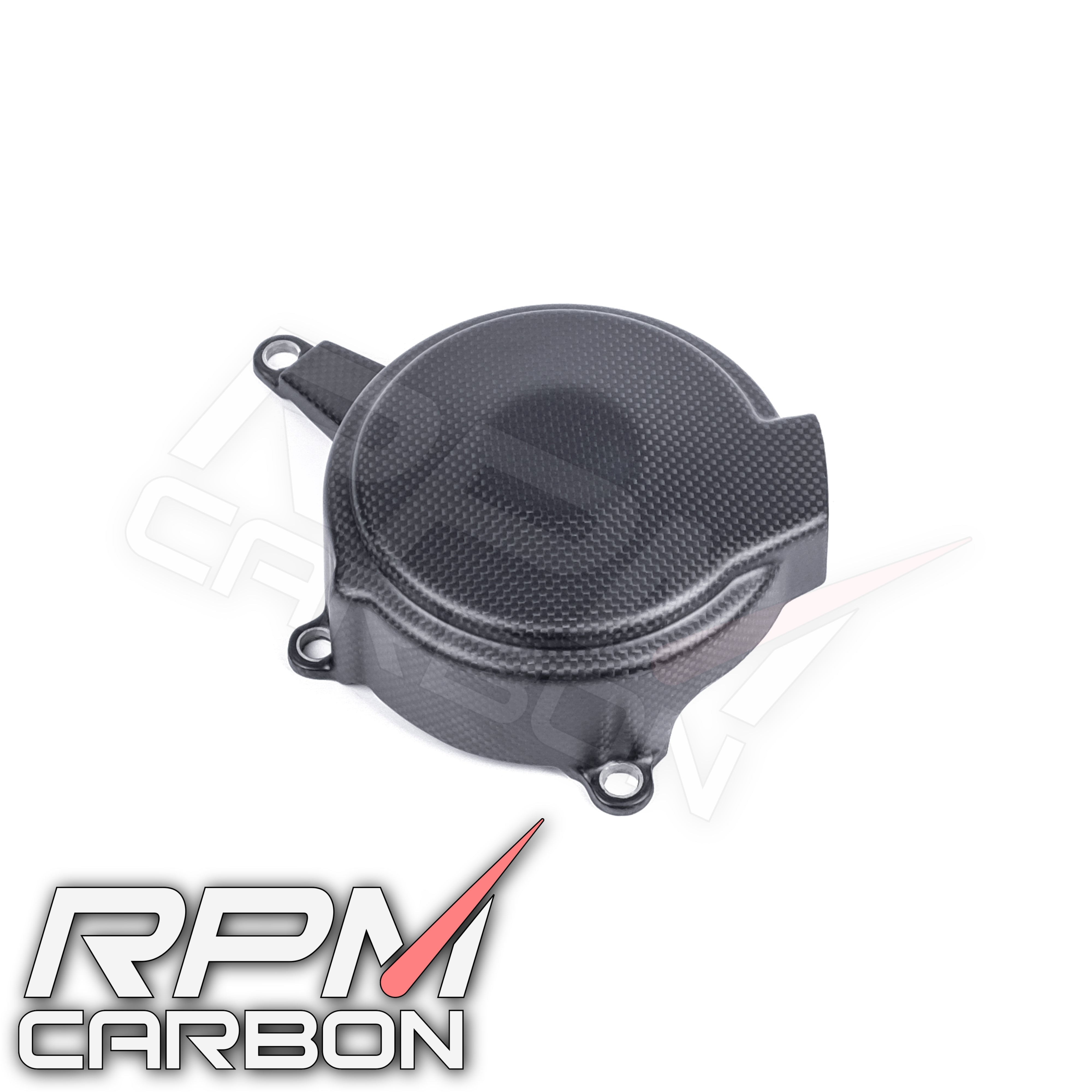 Ducati Panigale/Streetfighter V4 Carbon Fiber Alternator Cover Carbon Fiber