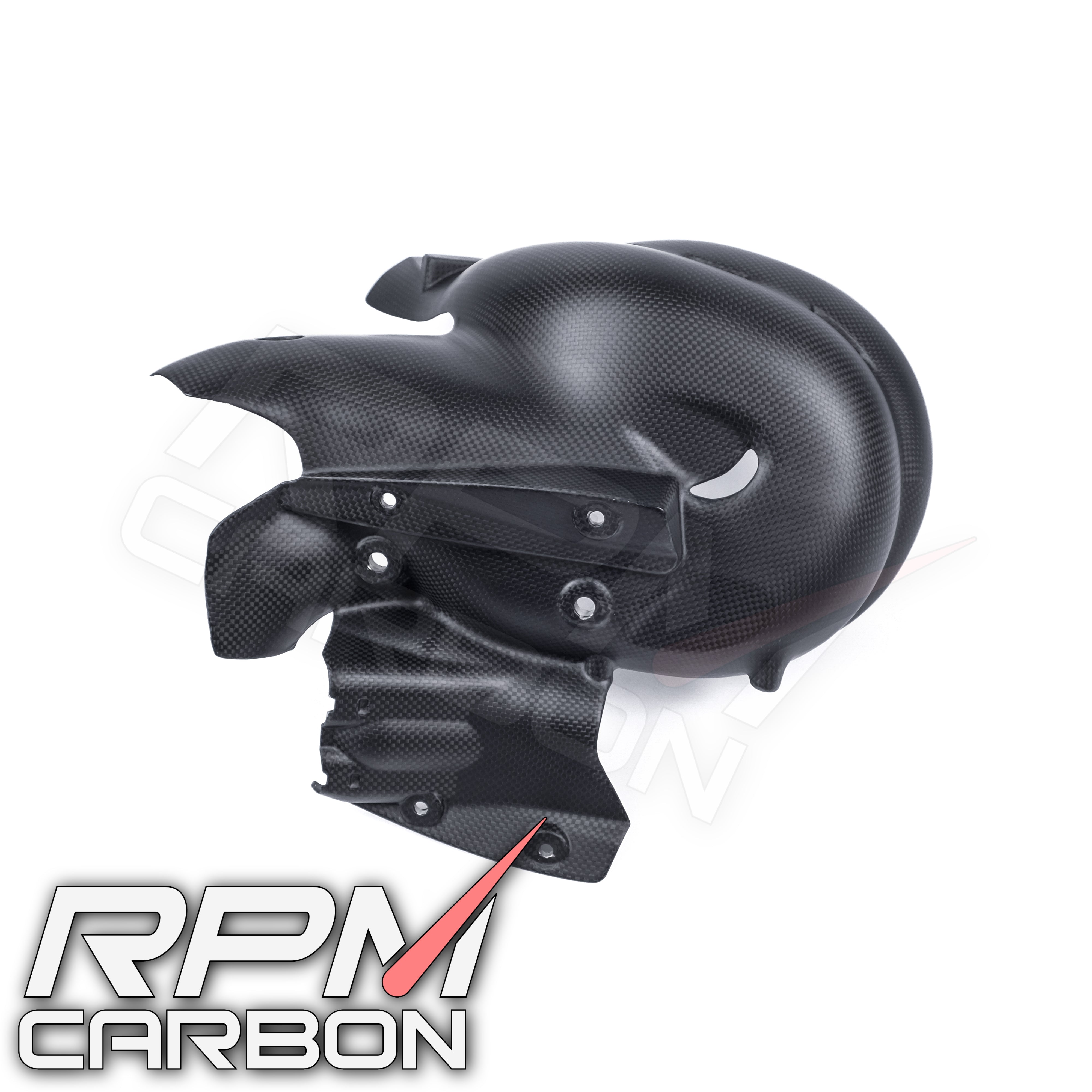 Ducati Panigale/Streetfighter V4 Carbon Fiber Exhaust Cover (EURO 4 Only)