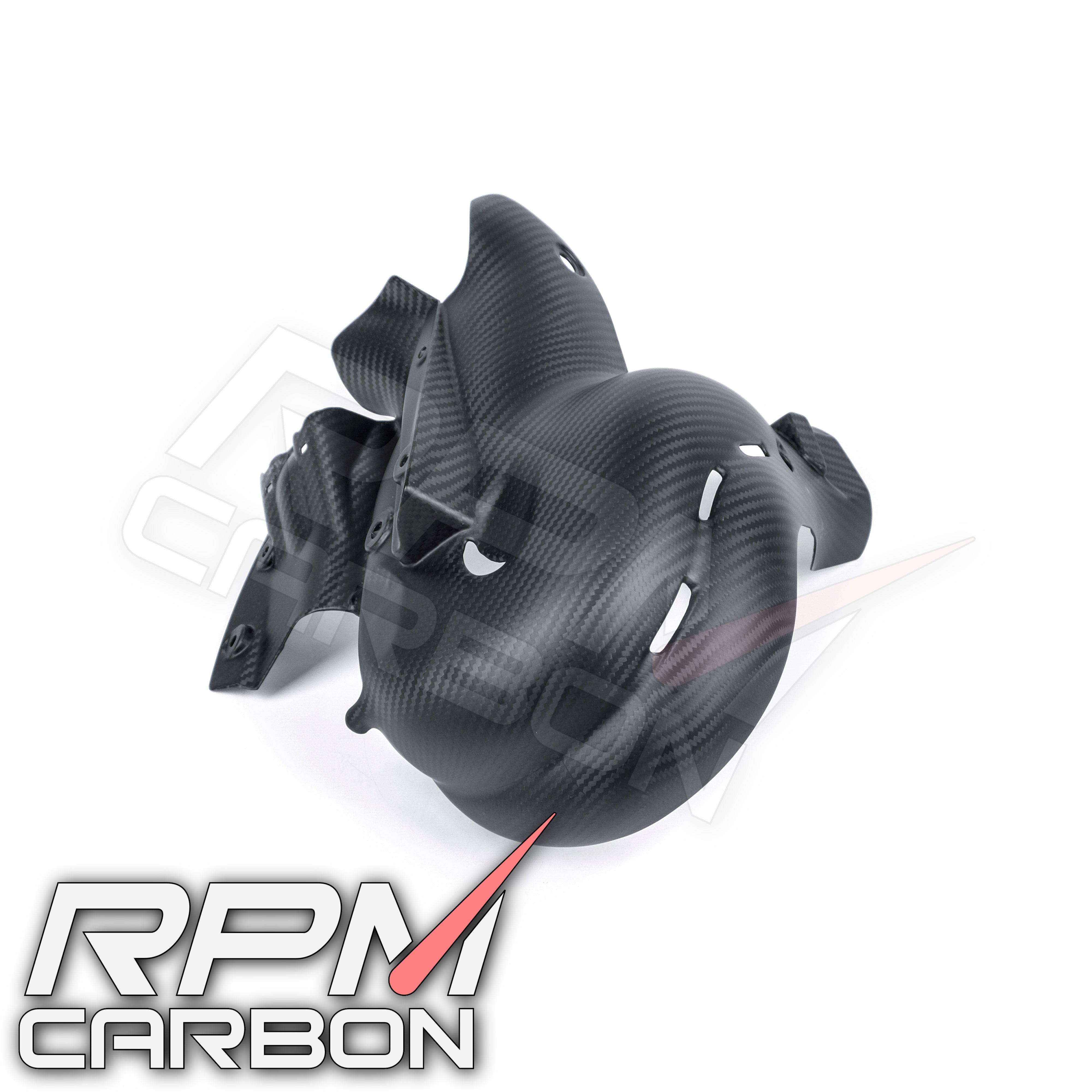 Ducati Panigale/Streetfighter V4 Carbon Fiber Exhaust Cover (EURO 4 Only)