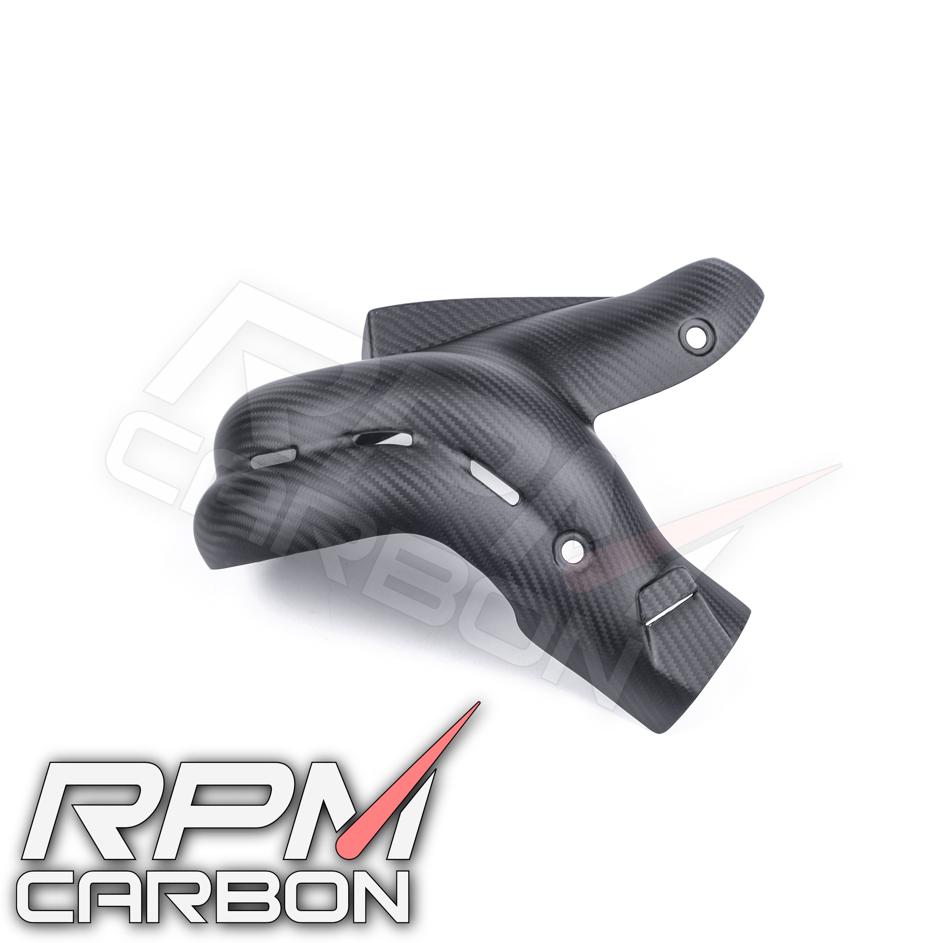 Ducati Panigale/Streetfighter V4 Carbon Fiber Exhaust Cover (EURO 4 Only)