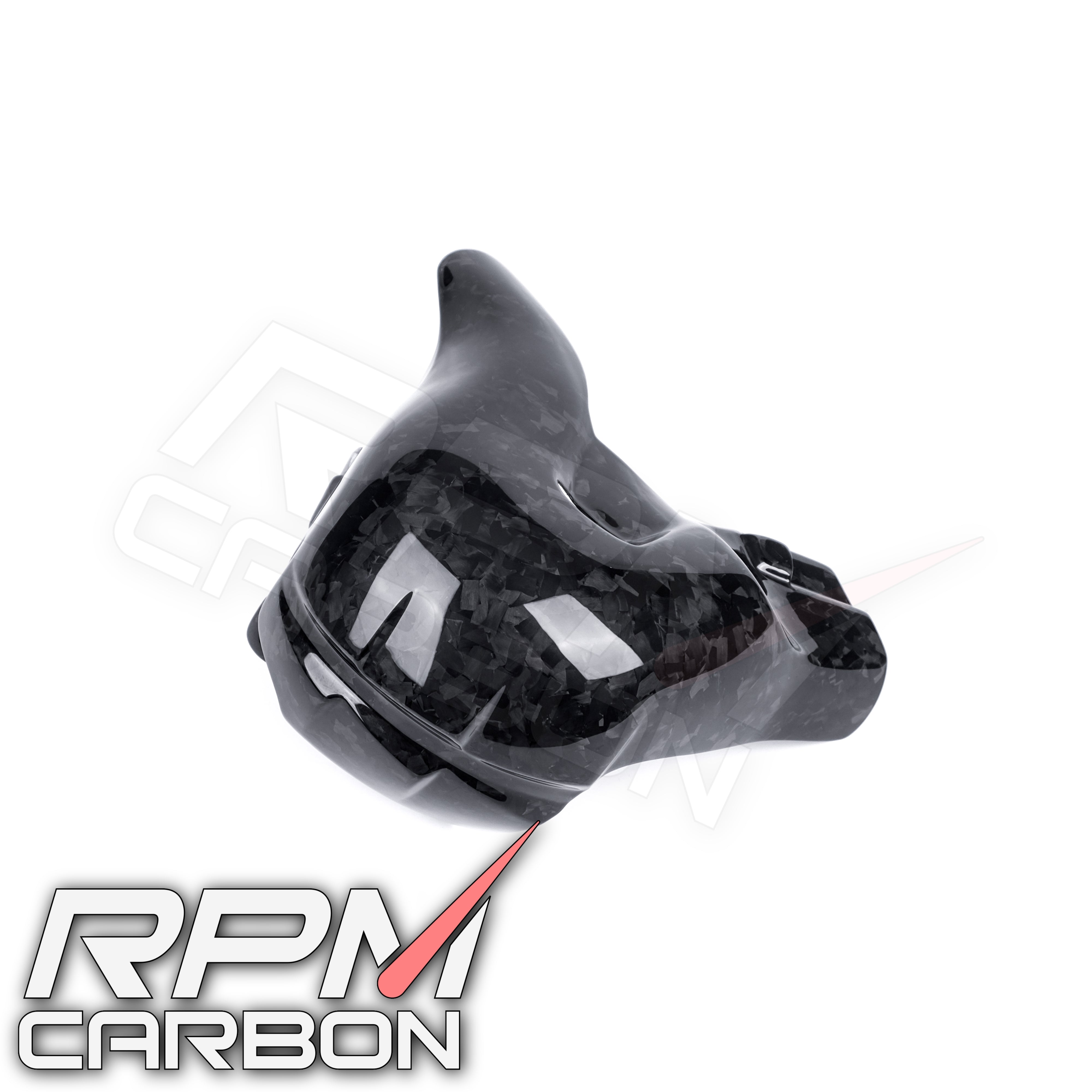 Ducati Panigale/Streetfighter V4 Carbon Fiber Exhaust Cover (EURO 5 Only)