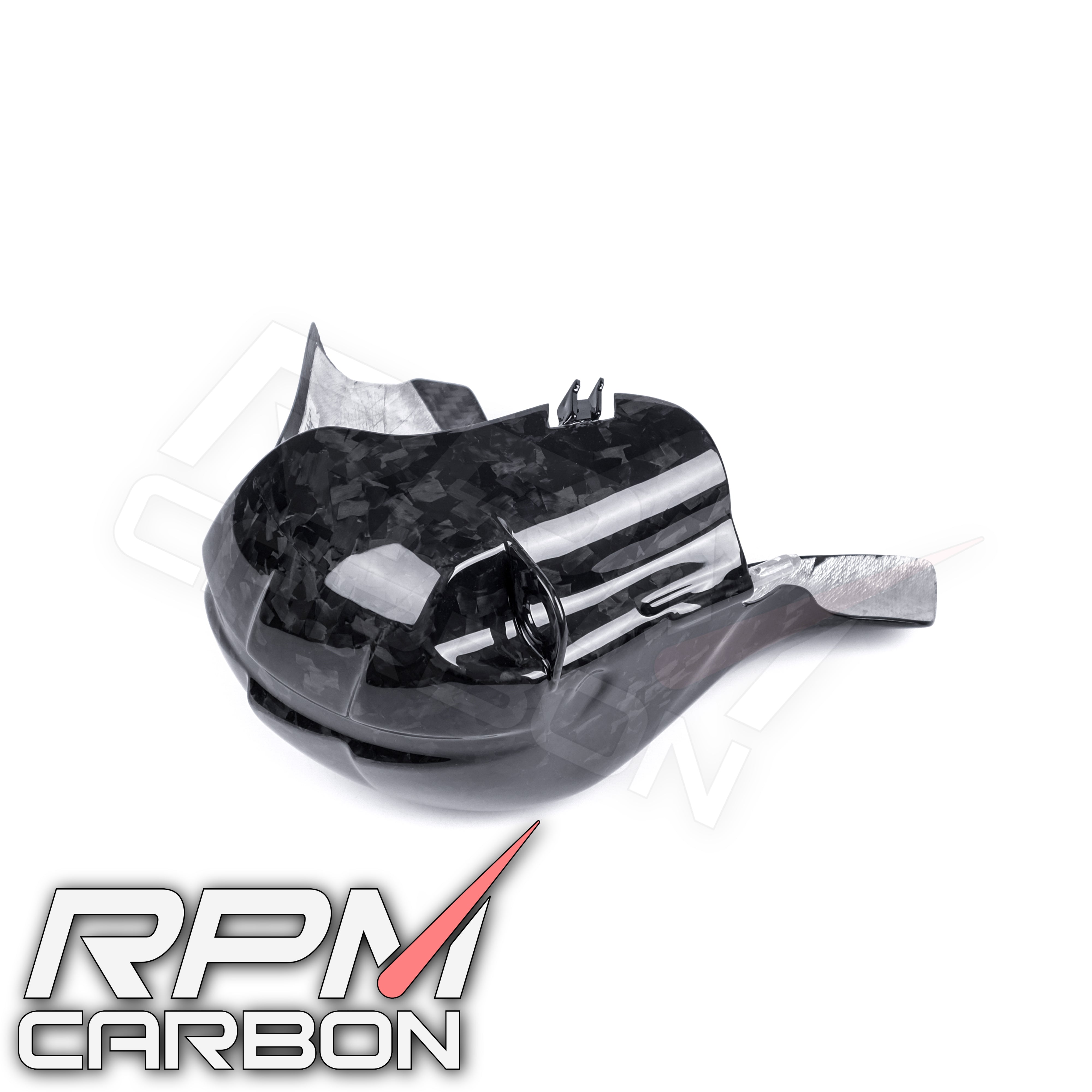 Ducati Panigale/Streetfighter V4 Carbon Fiber Exhaust Cover (EURO 5 Only)