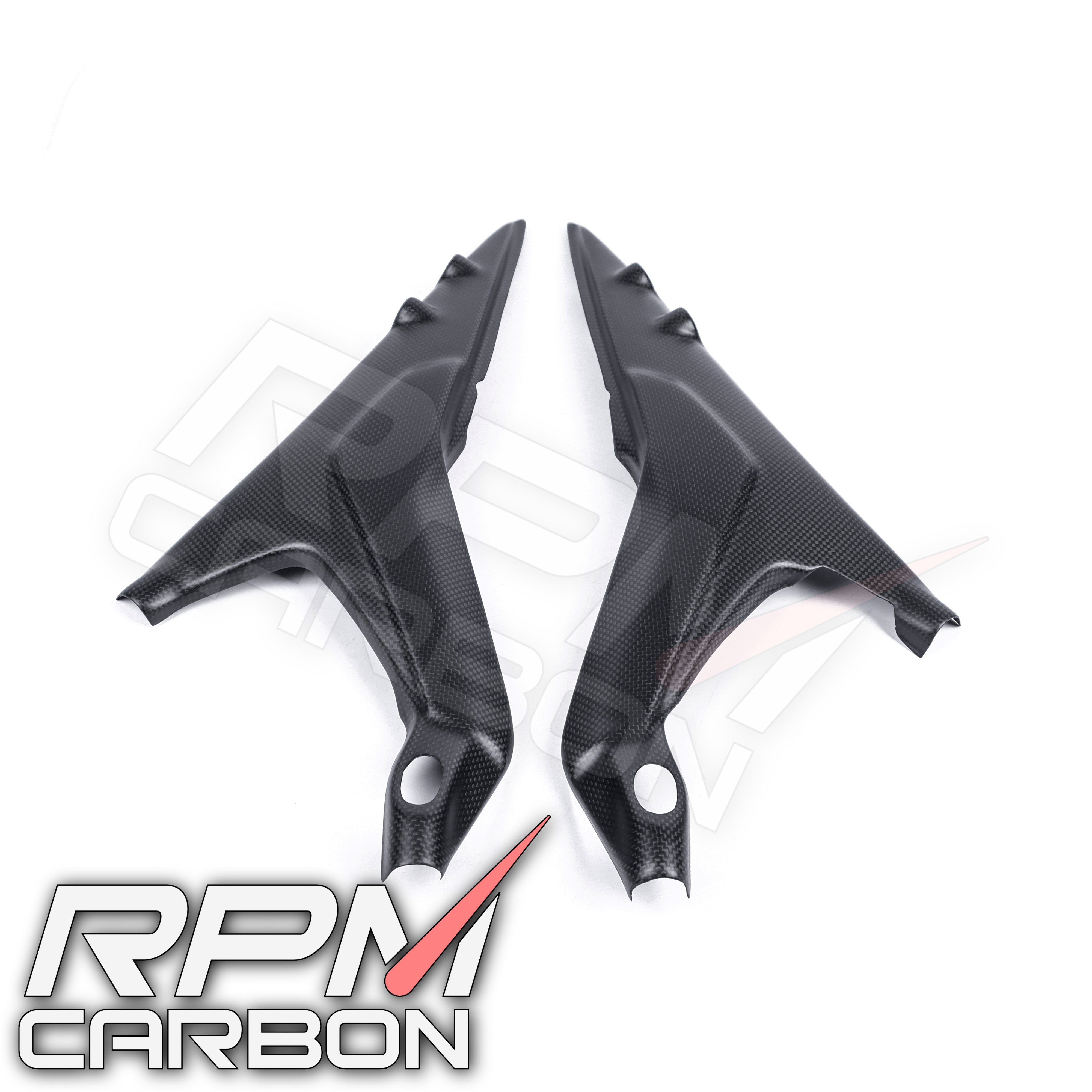 Ducati Panigale V4 Carbon Fiber Sub-Frame Covers Protectors Full Version